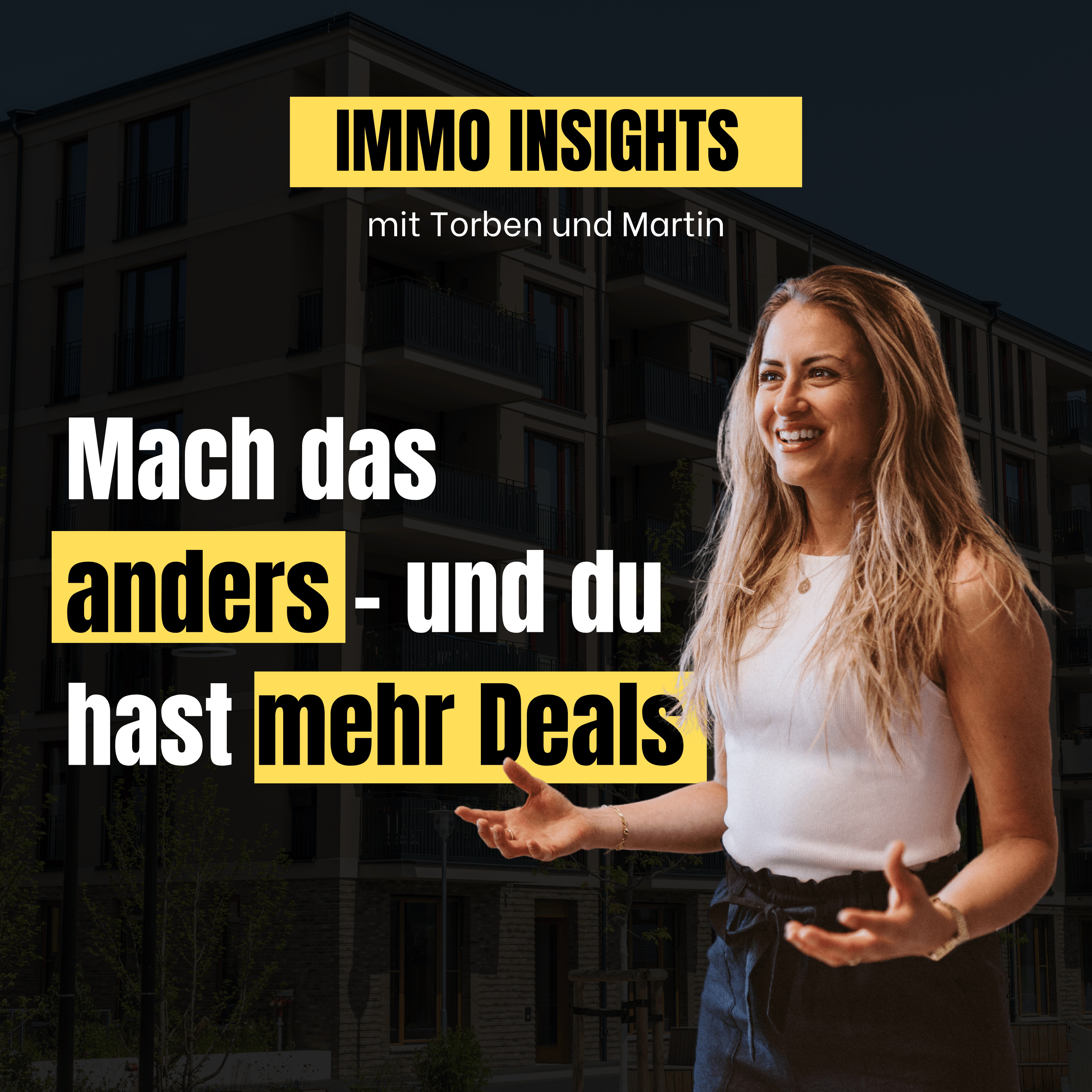 #197 - Deine Rhetorik killt deinen Deal - So sicherst du dir mehr Deals - Insights mit Louisa Becker episode artwork