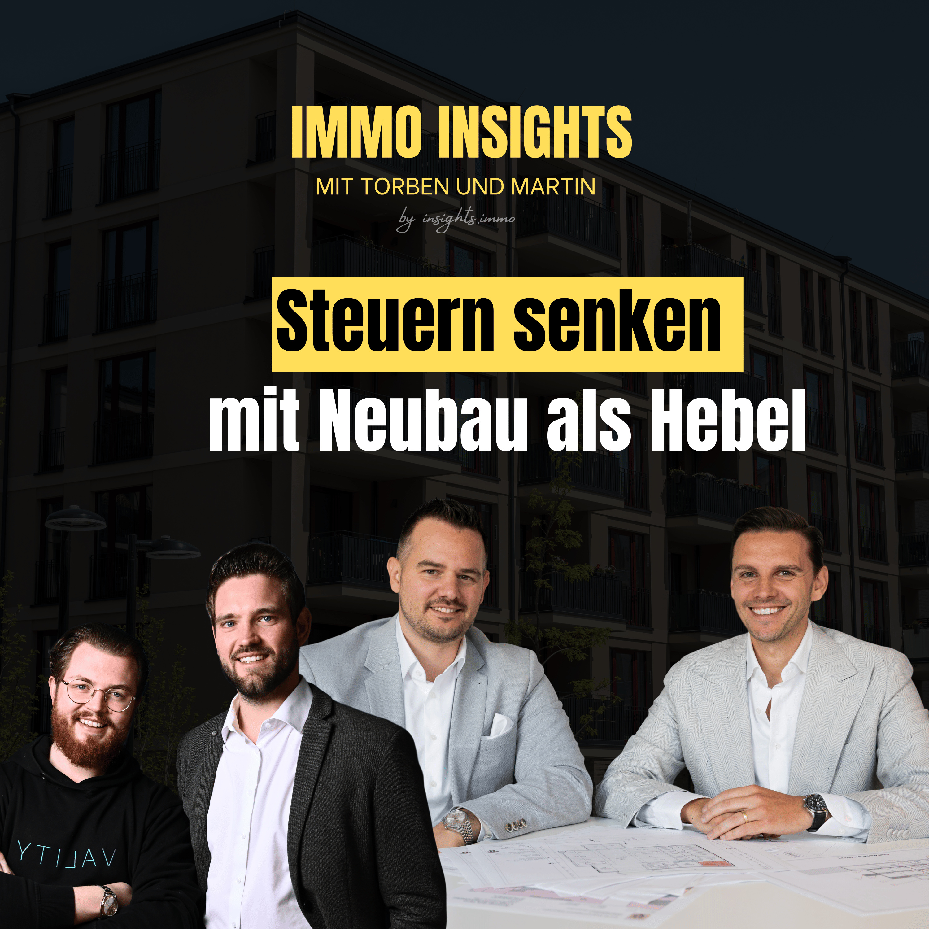 #217 - Neubau strategisch nutzen: Das wissen nur wenige - Insights mit Marko Kloiber und Ivan Mioc  episode artwork