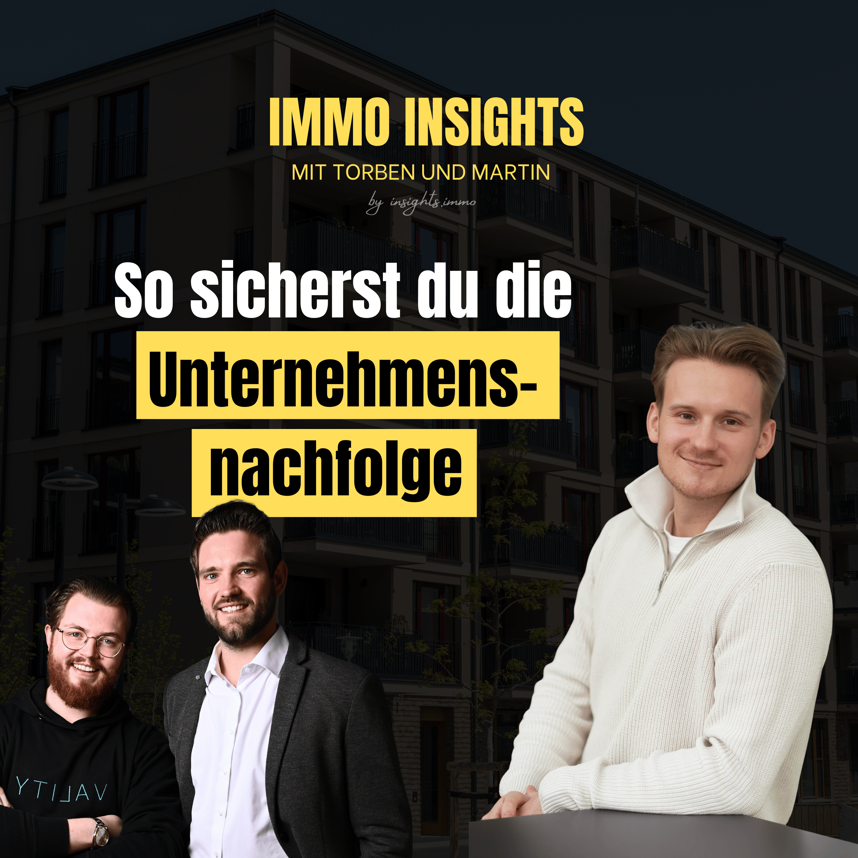 #218 - So baust du ein krisenfestes Immobilienunternehmen - Insights mit Maximilian Derwald episode artwork