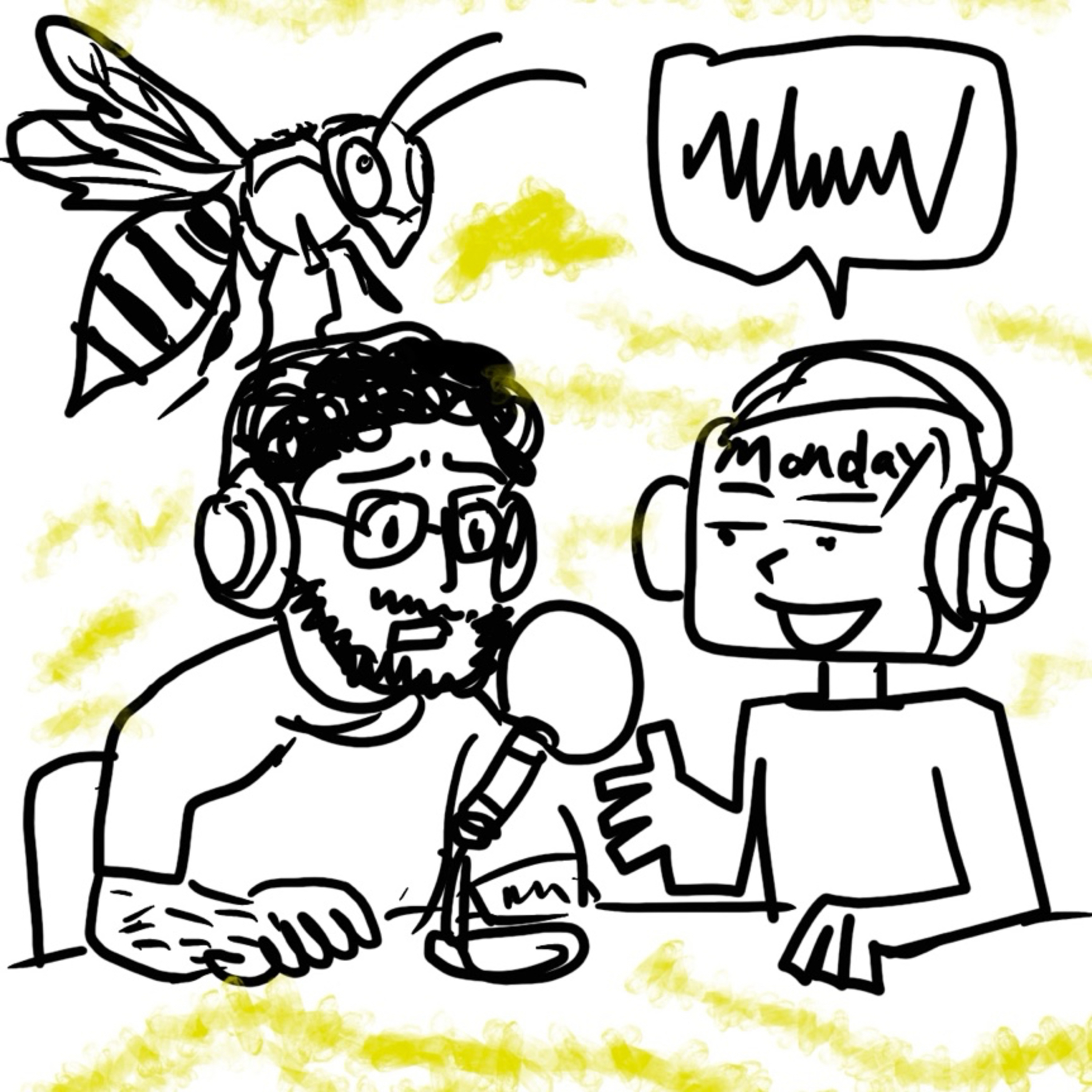 Mondayとスズメバチに刺されNight〜radio復活と注意喚起