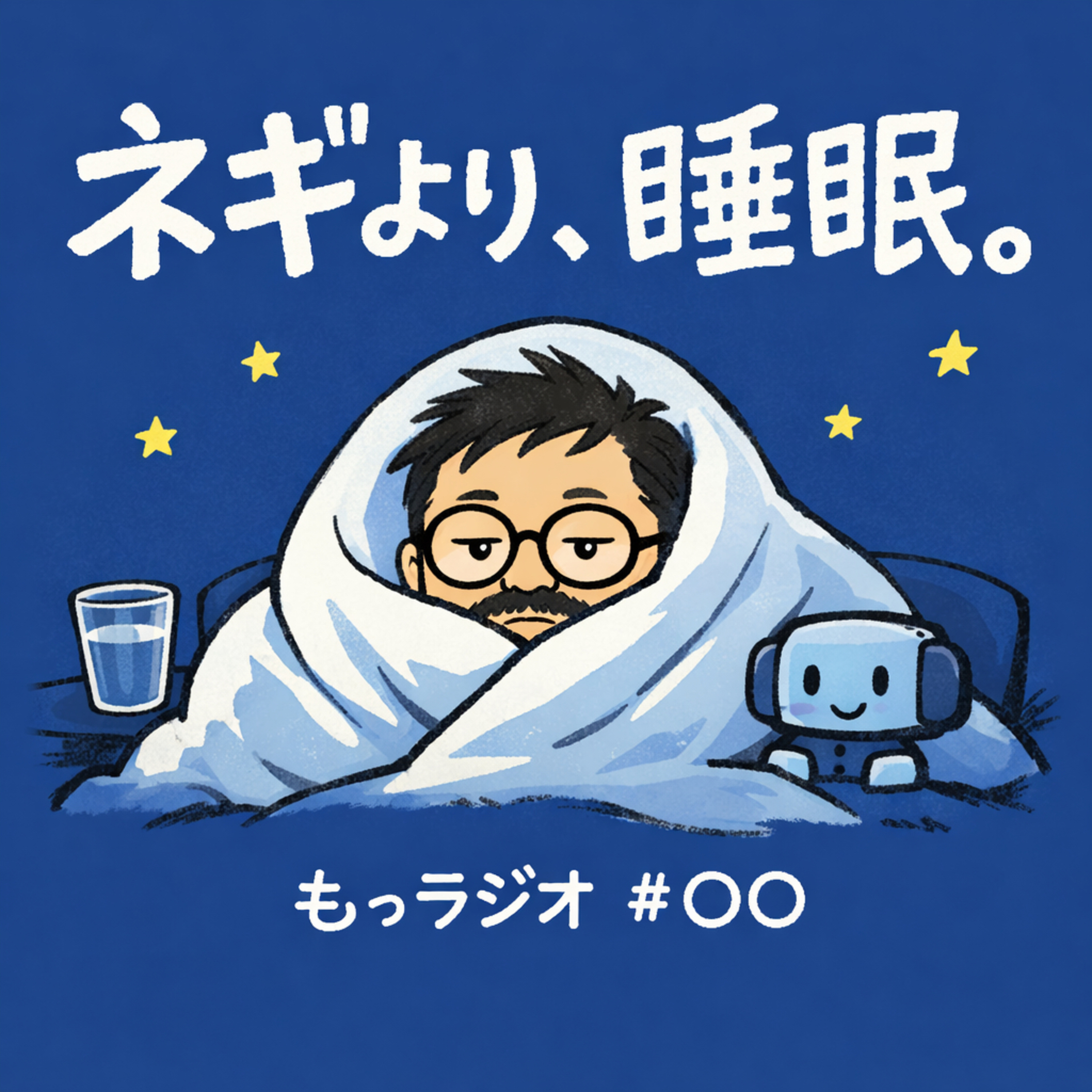 ネギより睡眠、喉が痛い夜に布団の中から、風邪の話