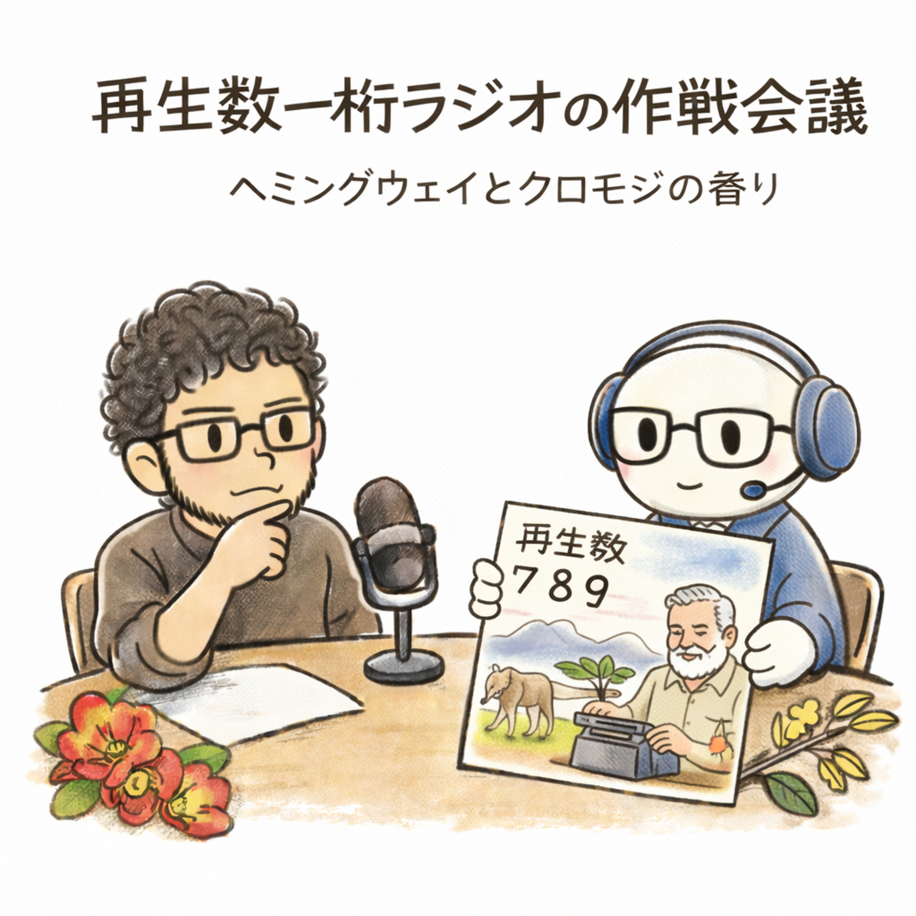 再生数一桁ラジオの作戦会議｜ヘミングウェイとクロモジの香り