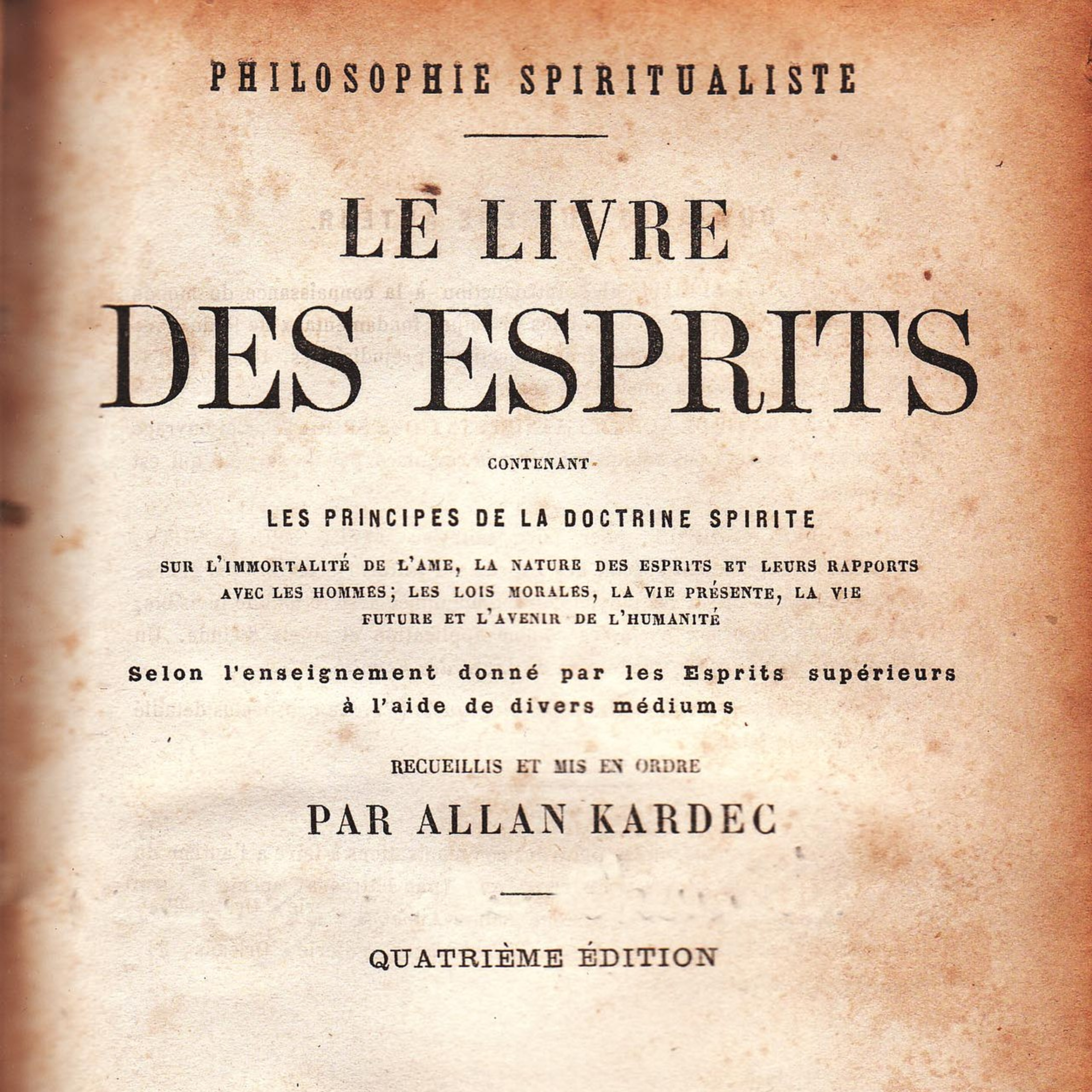 O Livro dos Espíritos