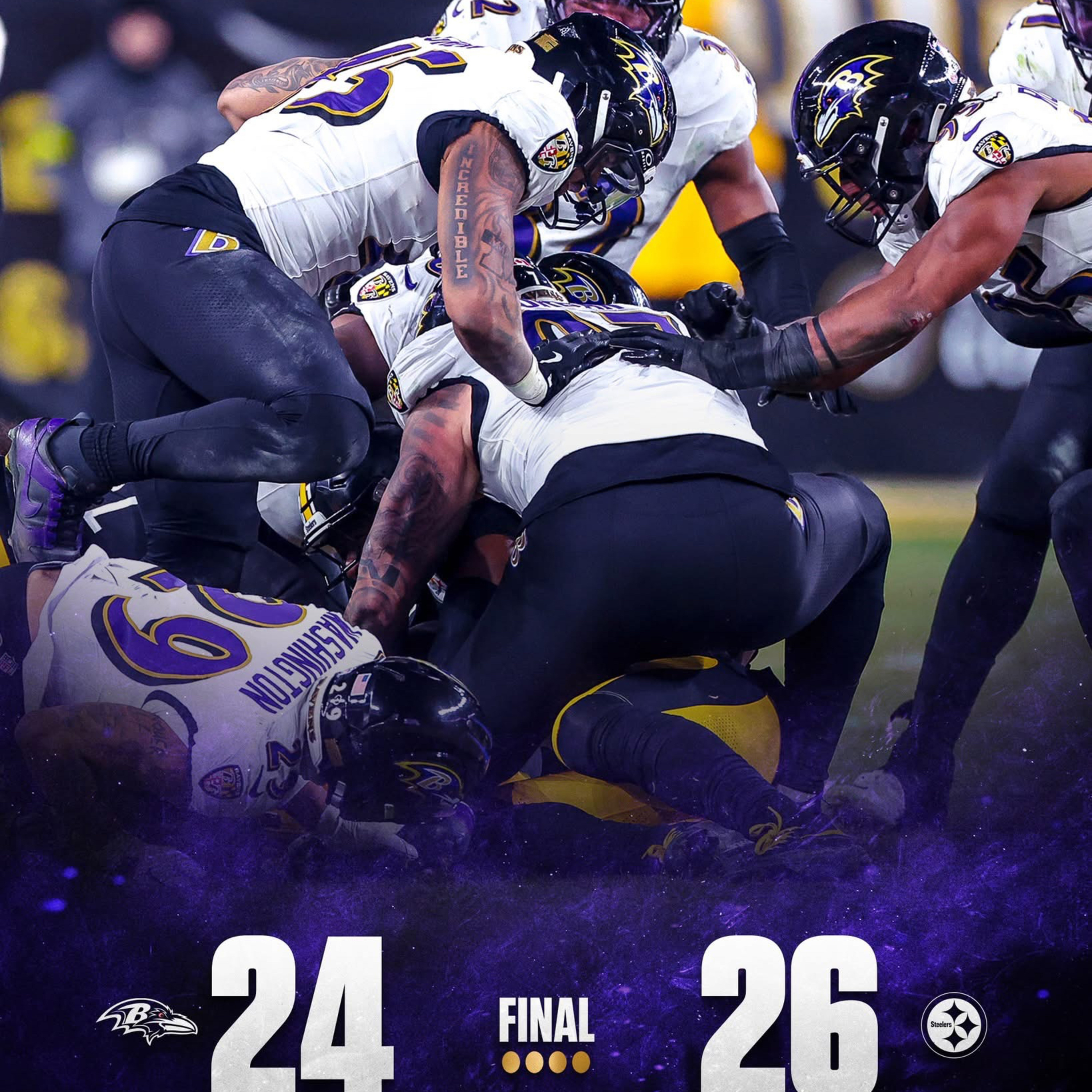 Recap of Week 18 Ravens vs Steelers episode artwork