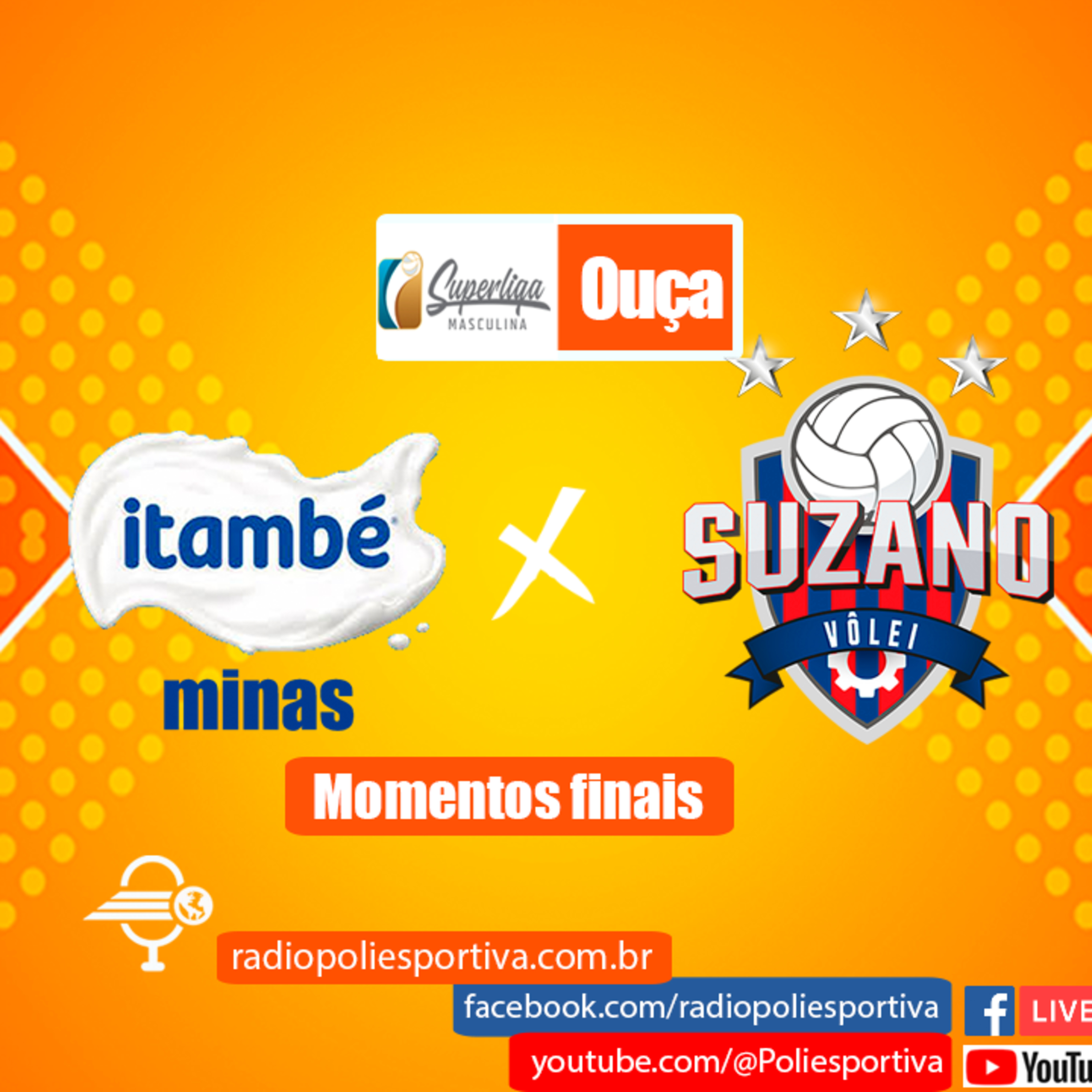 JORNADA DO VÔLEI - SUPERLIGA MASCULINA DE VÔLEI 2022/23 - SEMIFINAL - JOGO #1 - MOMENTOS FINAIS DE ITAMBÉ MINAS 3 X 0 SUZANO VÔLEI episode artwork
