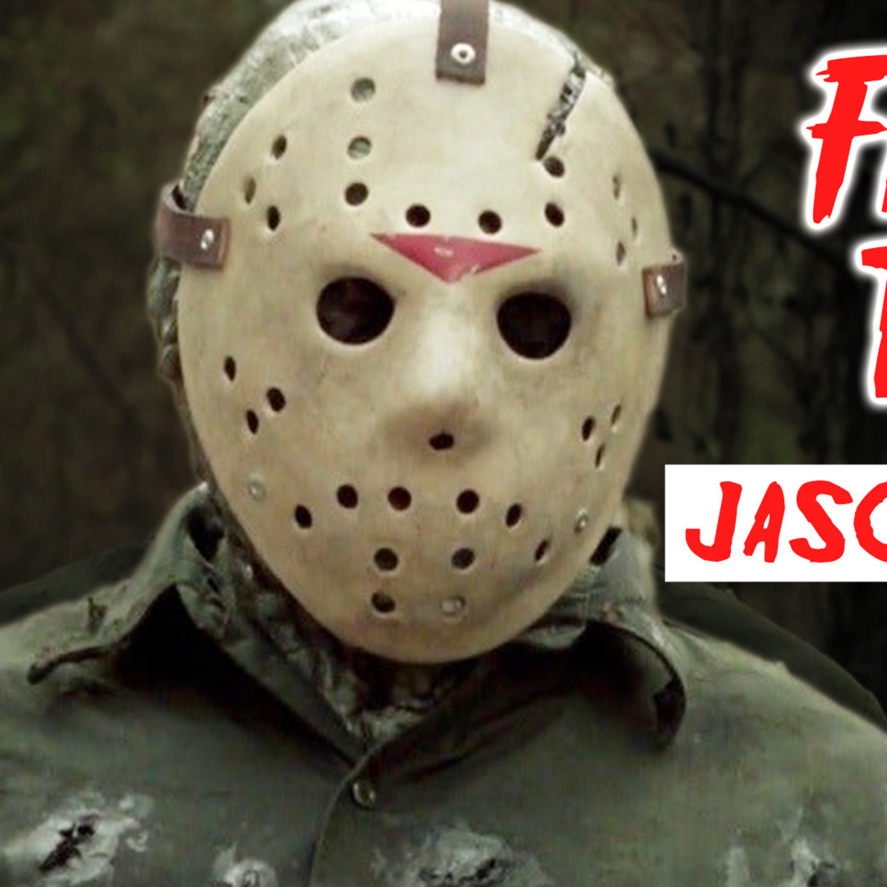 Jason Voorhees behind the mask with C.J. Graham actor and Veteran episode artwork