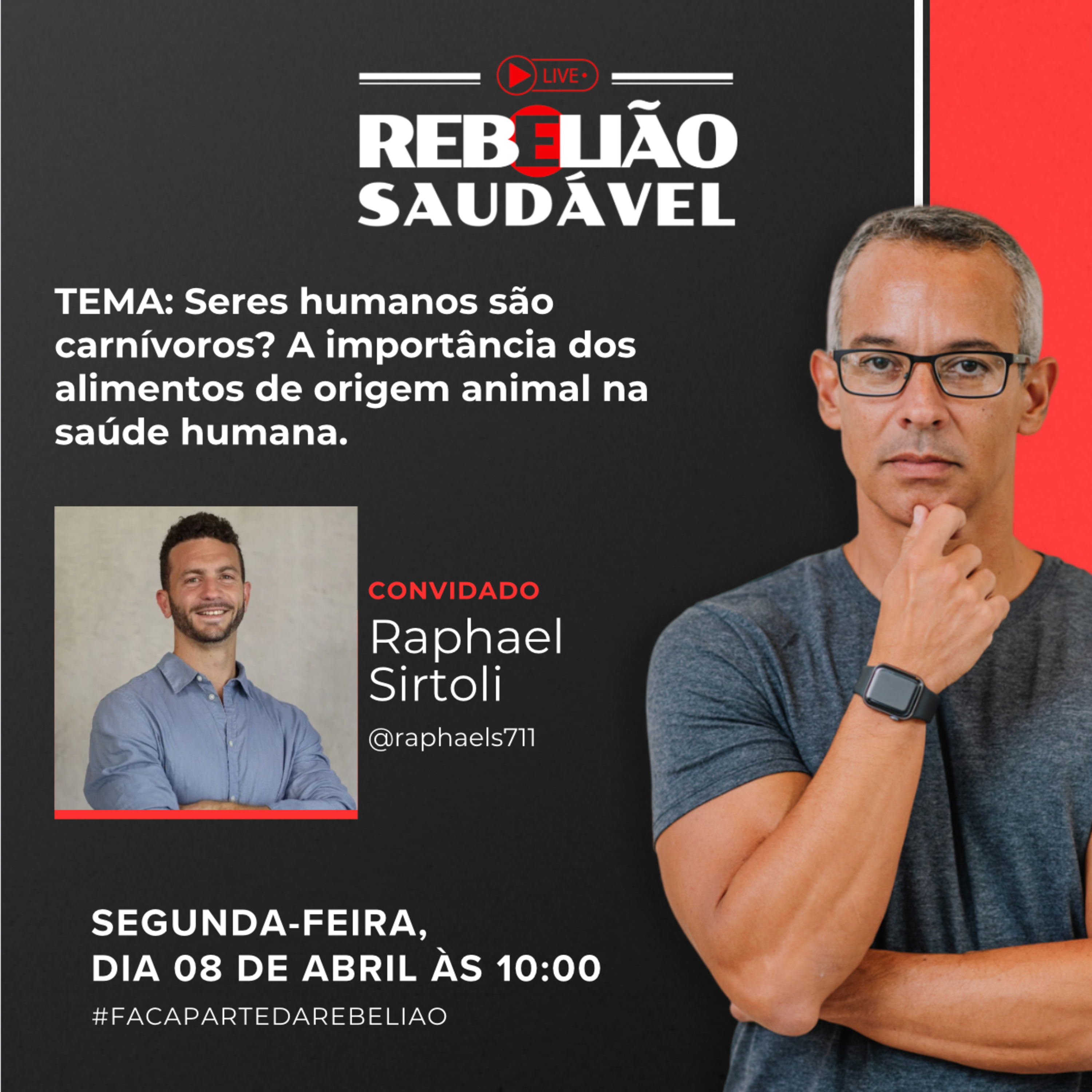 Raphael Sirtoli: Seres Humanos são Carnívoros? episode artwork