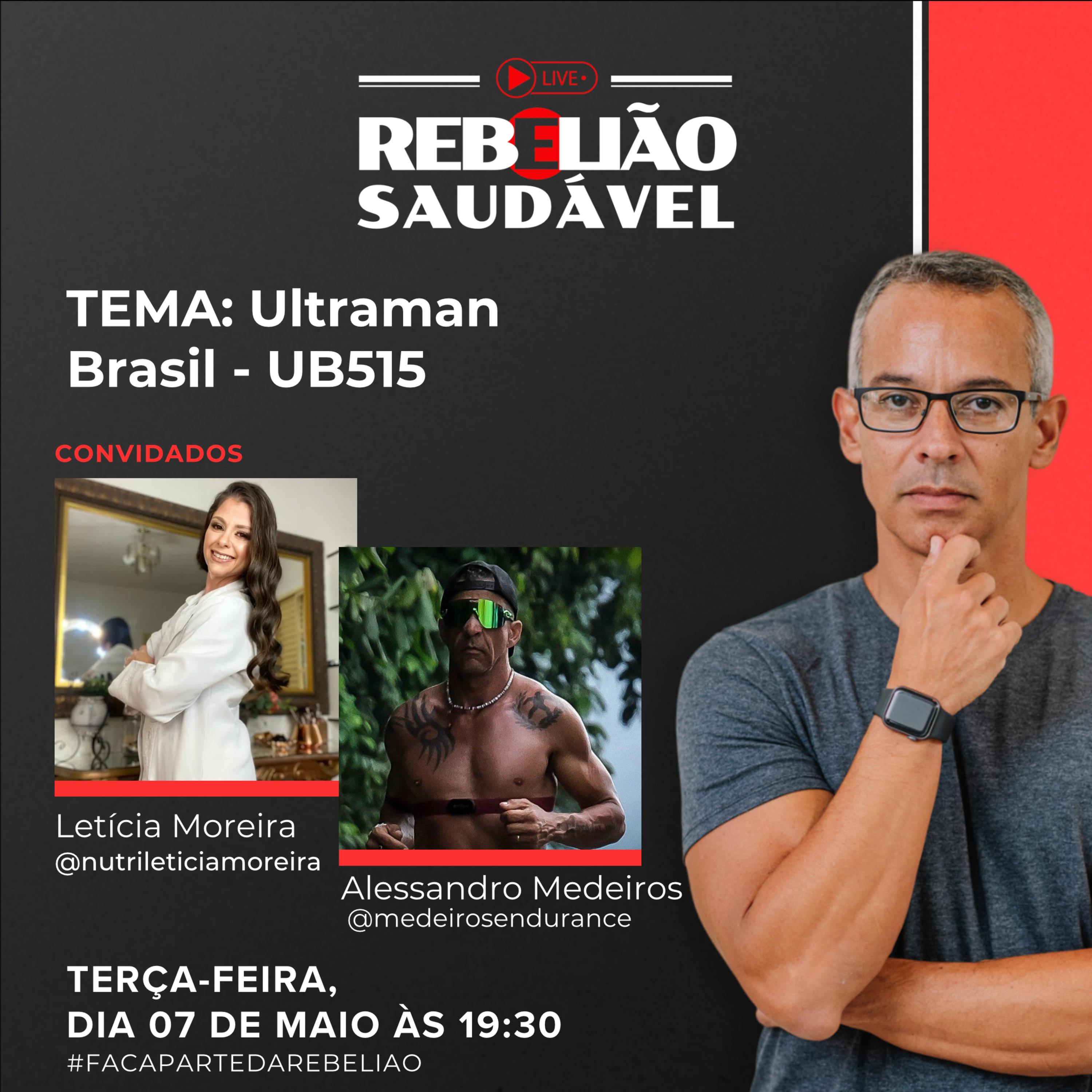 Letícia Moreira e Alessandro Medeiros: Ultraman Brasil - UB515