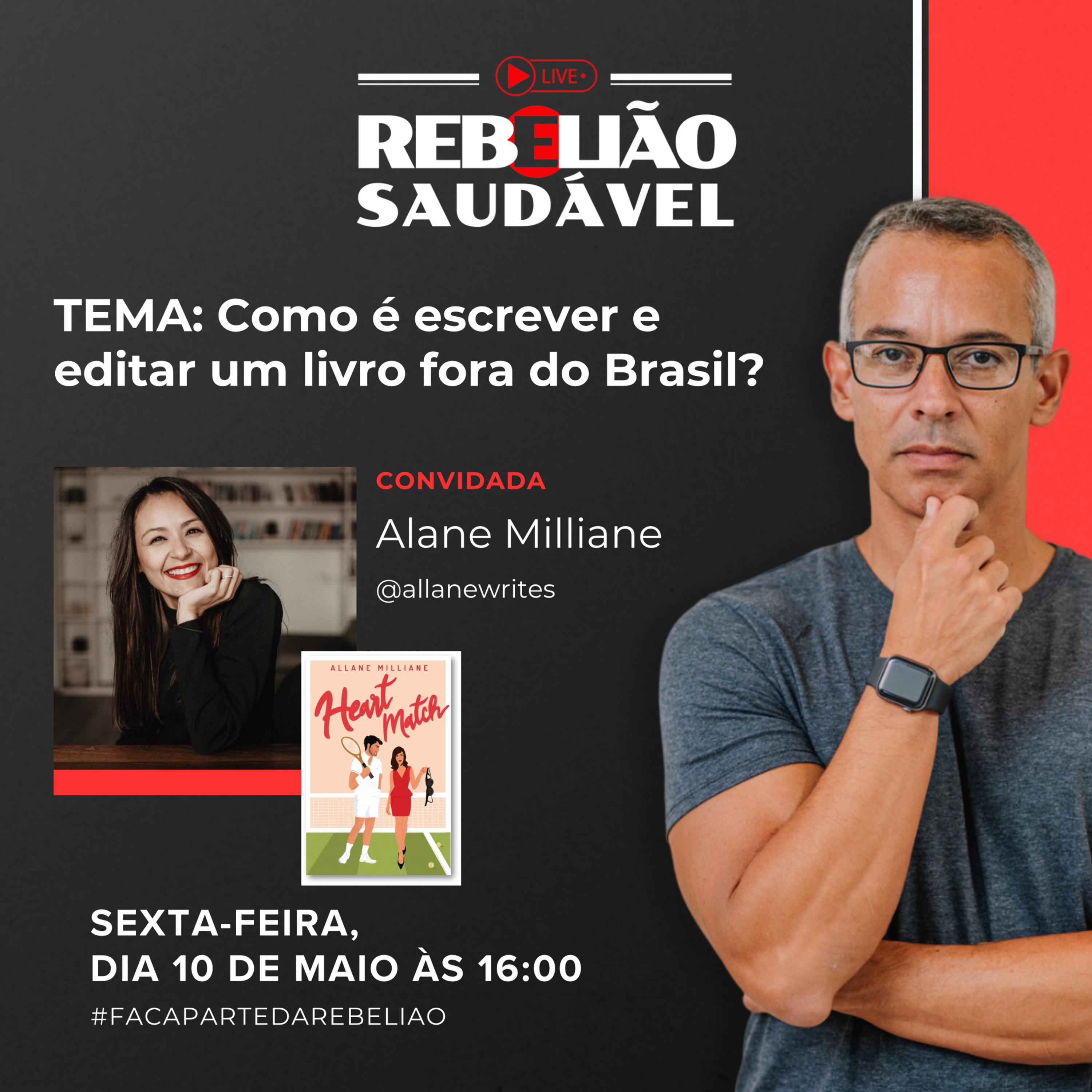 Allane Milliane: Como é escrever e editar um livro fora do Brasil? episode artwork