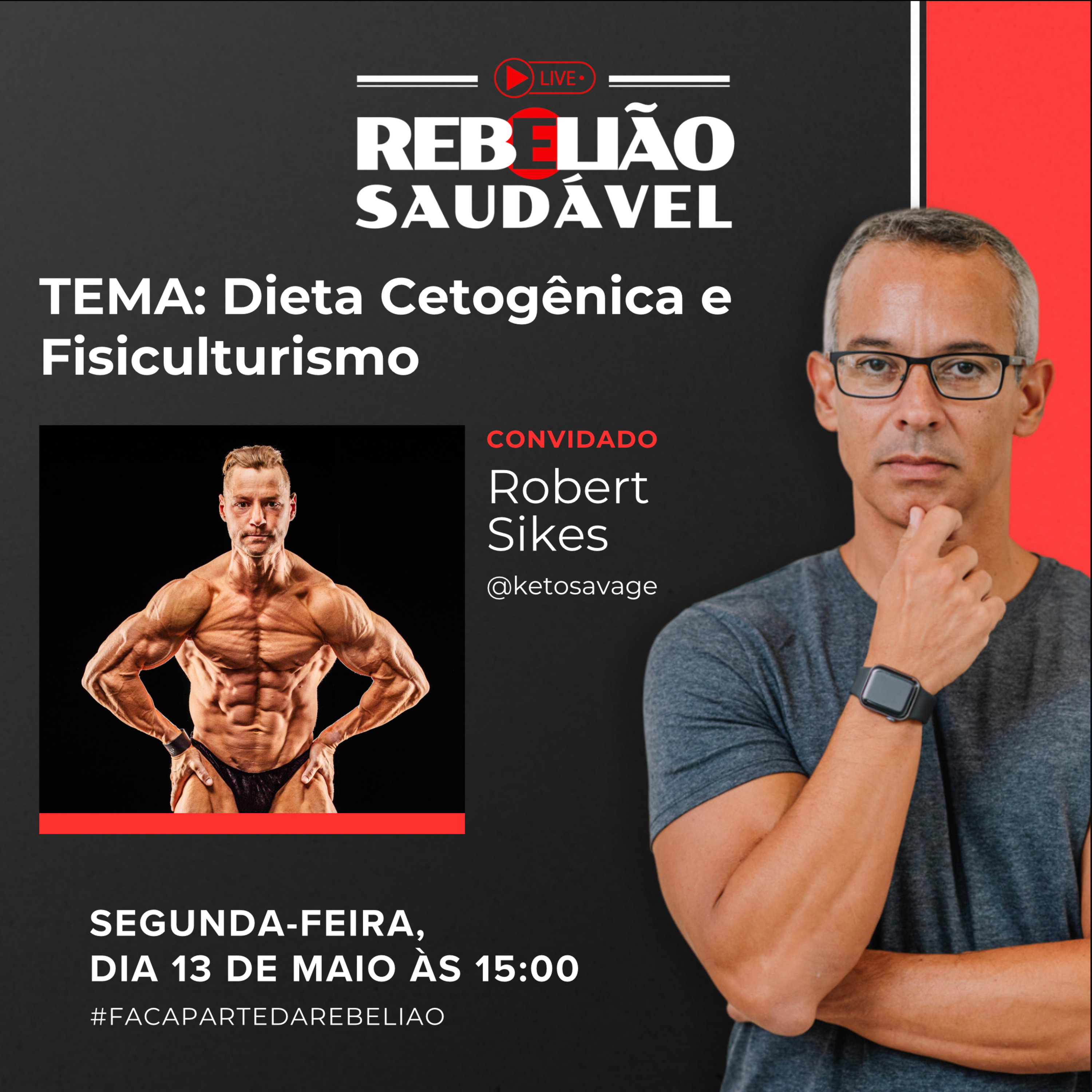 Robert Sikes: Dieta Cetogênica e Fisiculturismo episode artwork