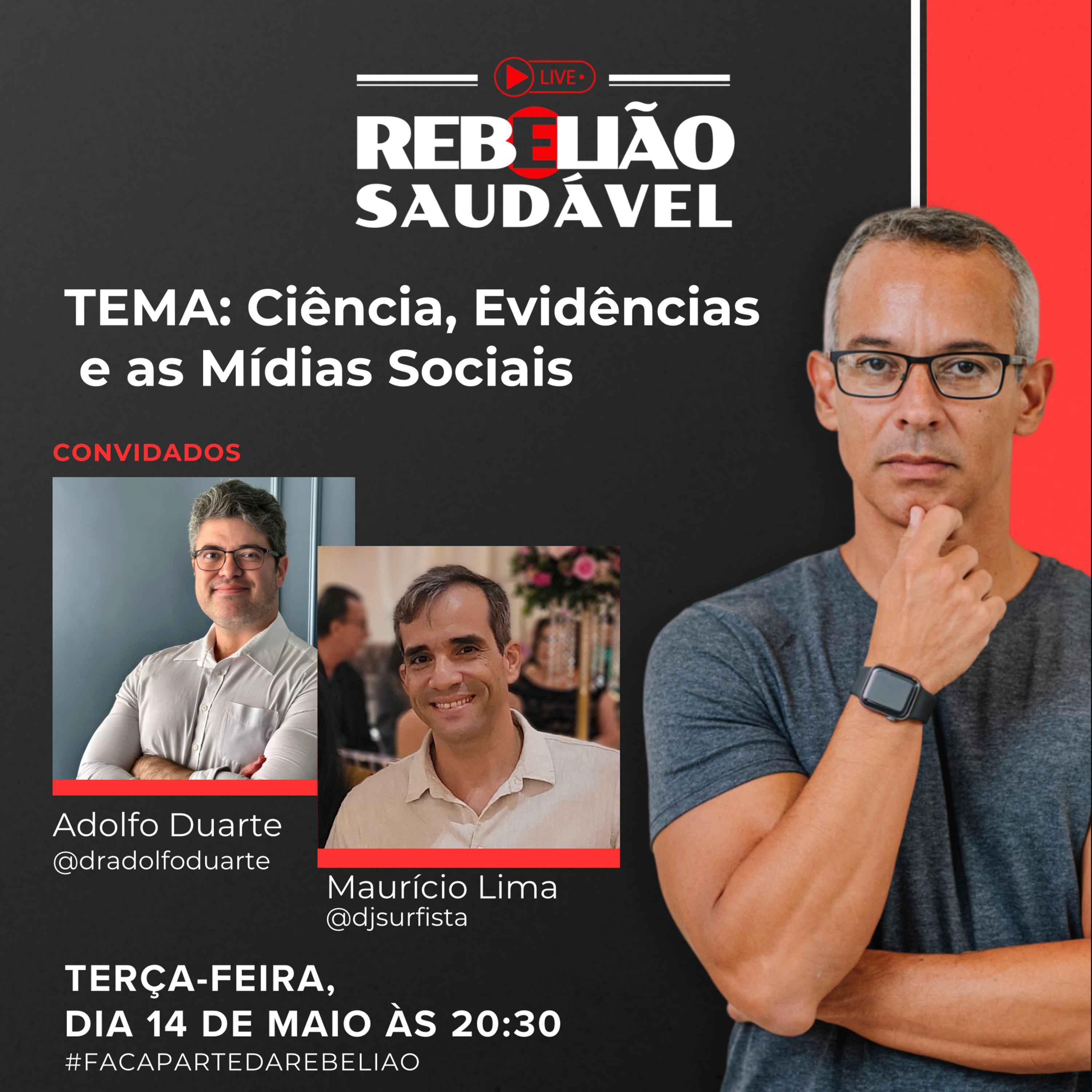 Dr. Adolfo Duarte e Maurício Lima: Ciência, Evidências Científicas e Mídias Sociais episode artwork
