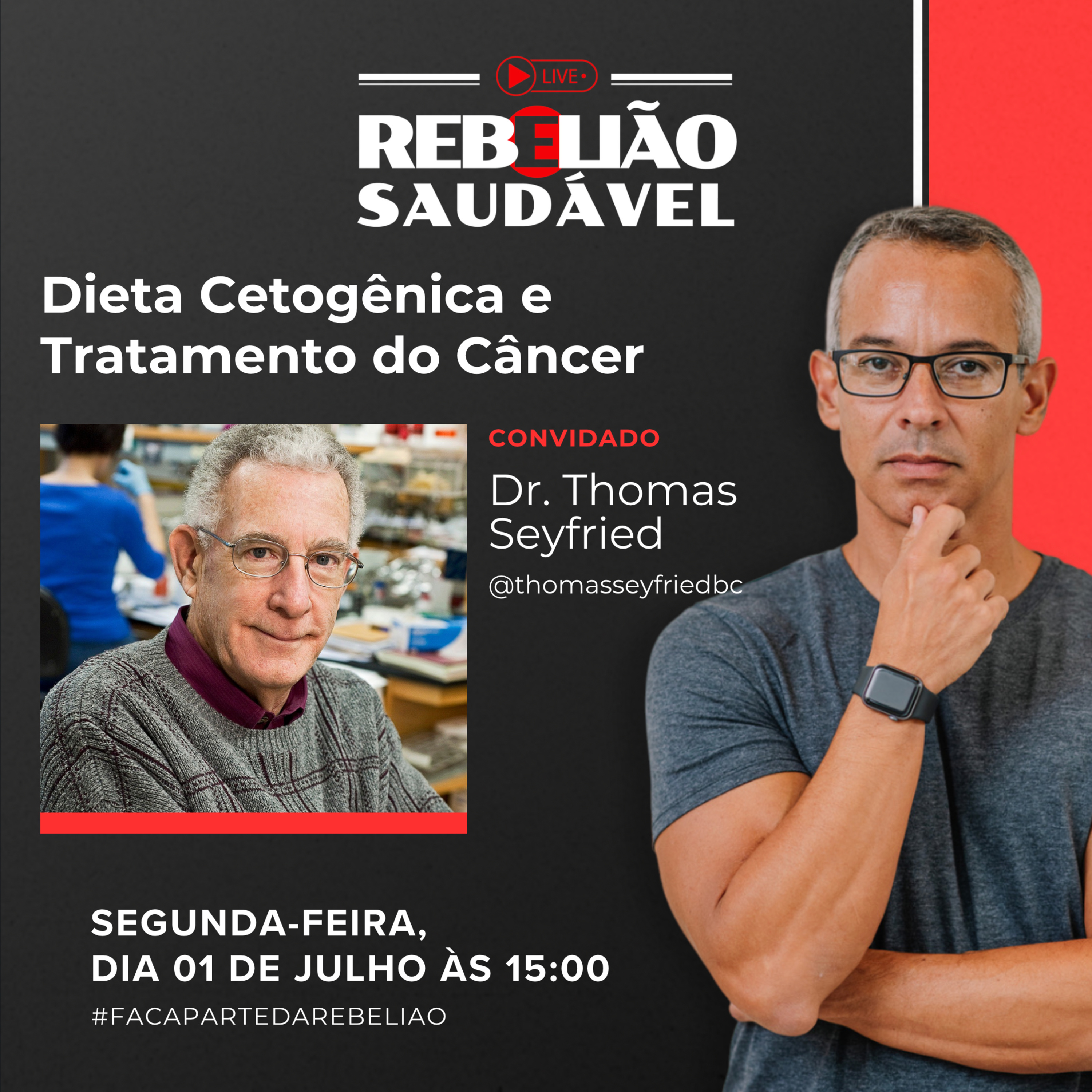 Dr. Thomas Seyfried: Dieta Cetogênica e o Tratamento do Câncer episode artwork