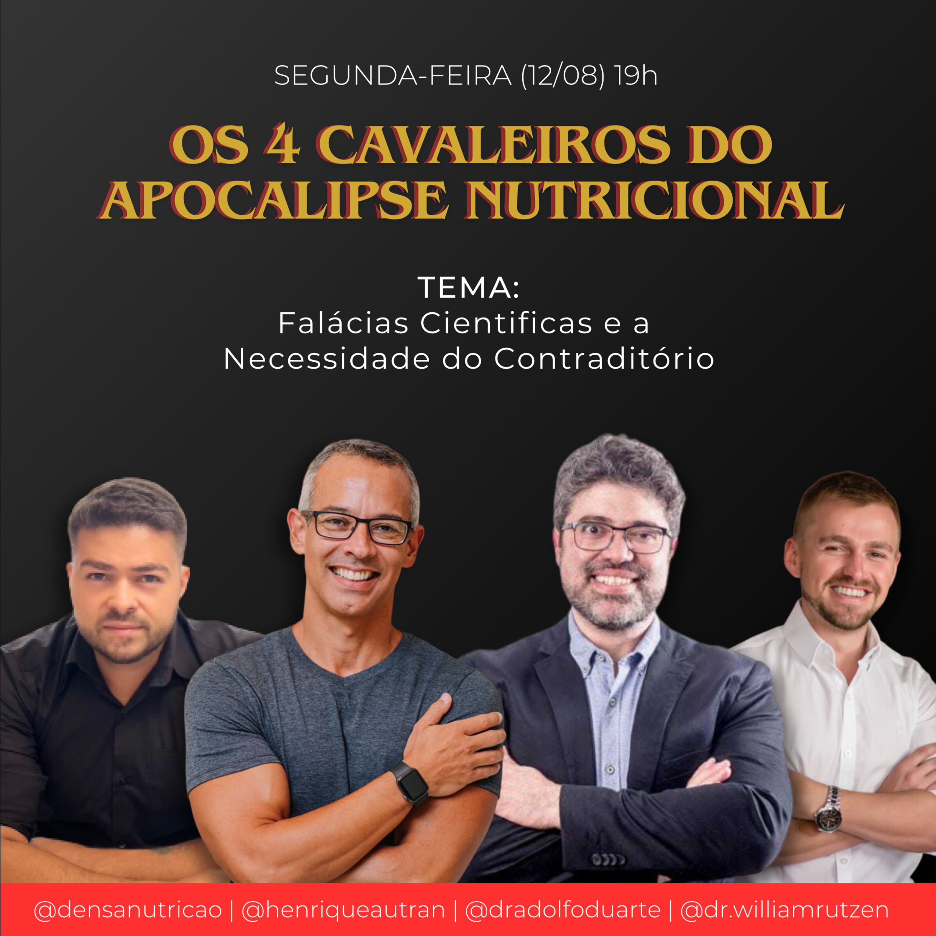 Os 4 Cavaleiros do Apocalipse Nutricional: As Falácias Científicas e a Importância do Contraditório. episode artwork