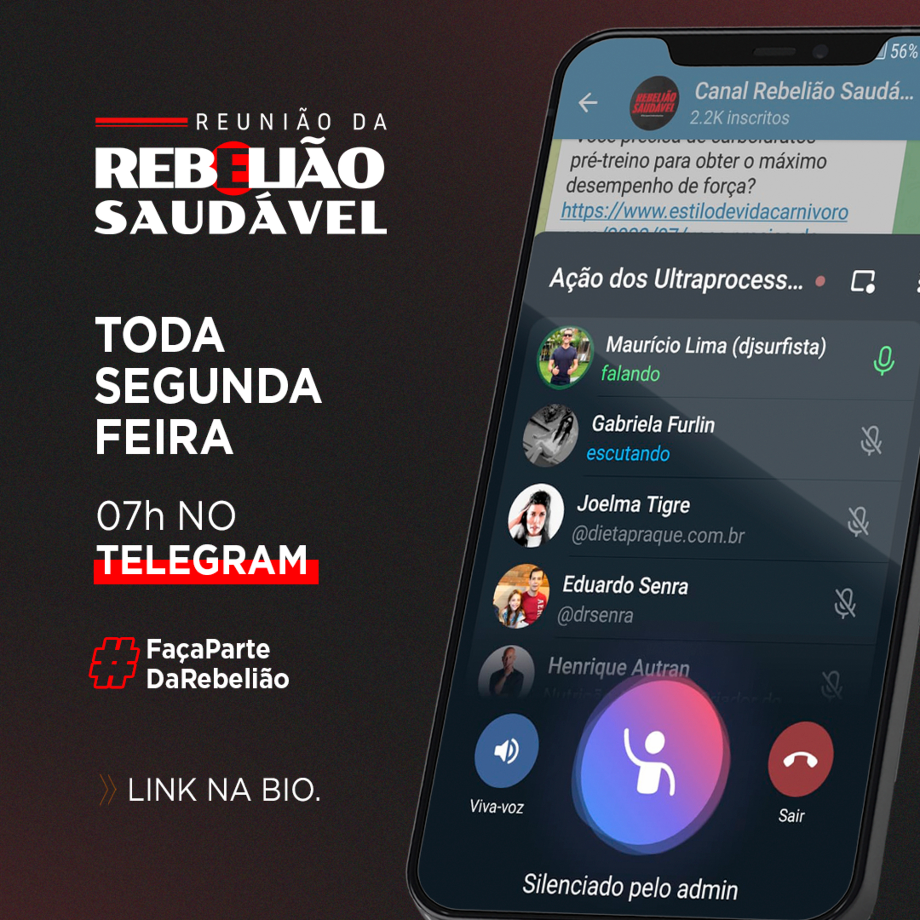 Podcast Rebelião Saudável