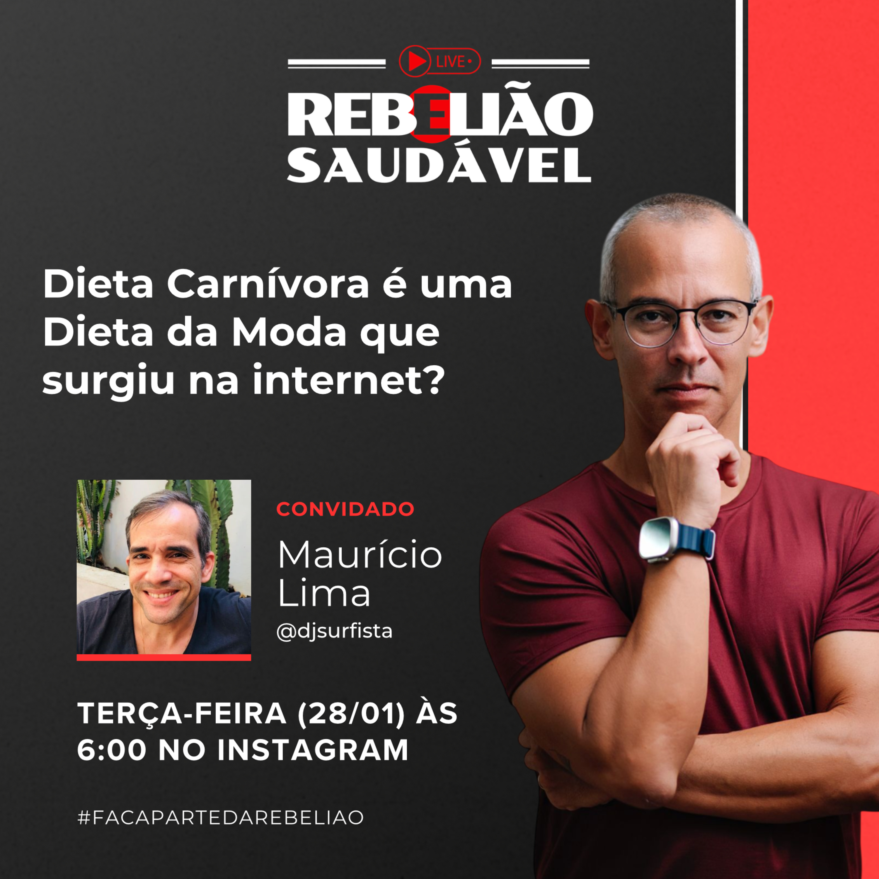 Maurício Lima: Dieta Carnívora é uma Dieta da Moda surgida na Internet? episode artwork