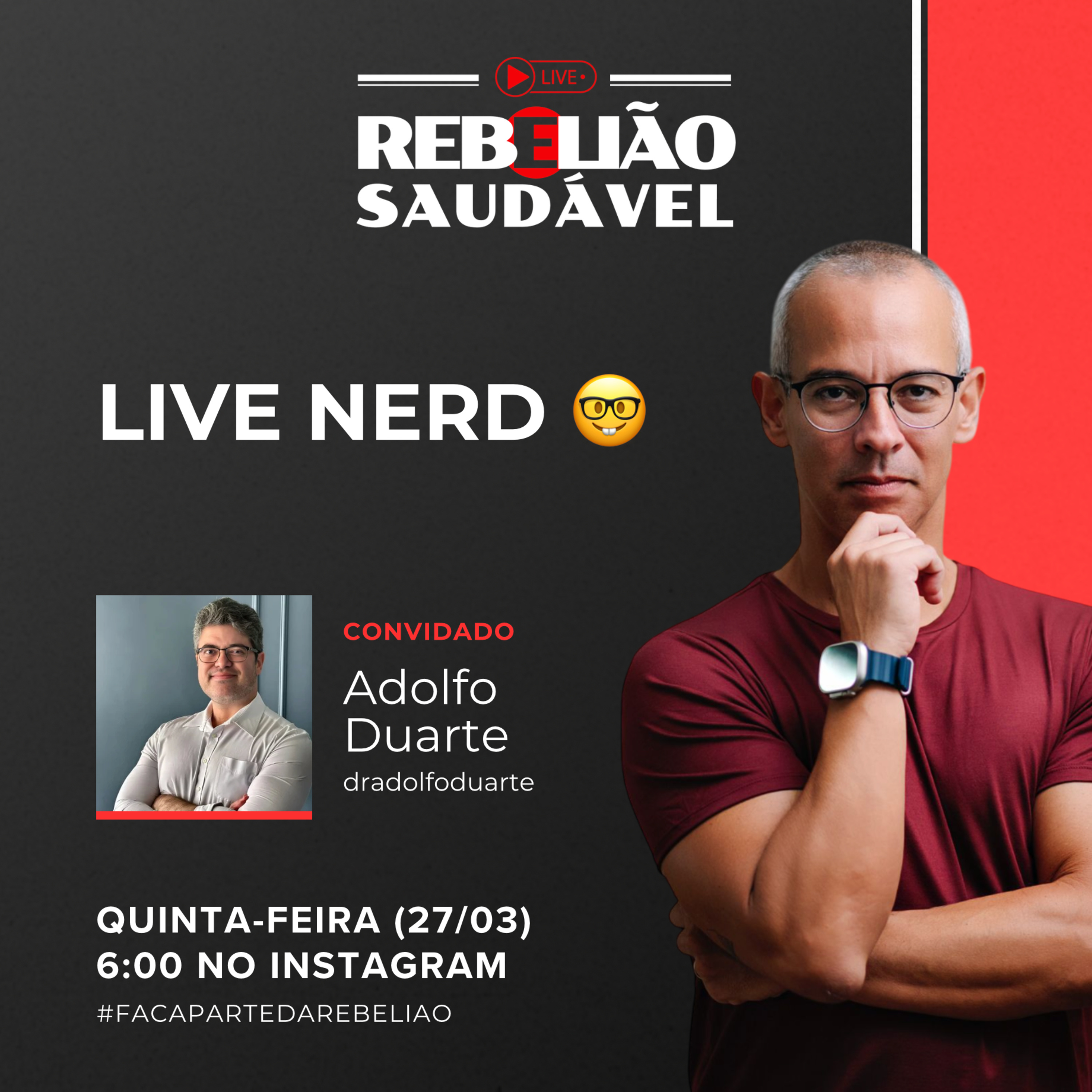 Dr. Adolfo Duarte: Live Nerd 🤓 episode artwork