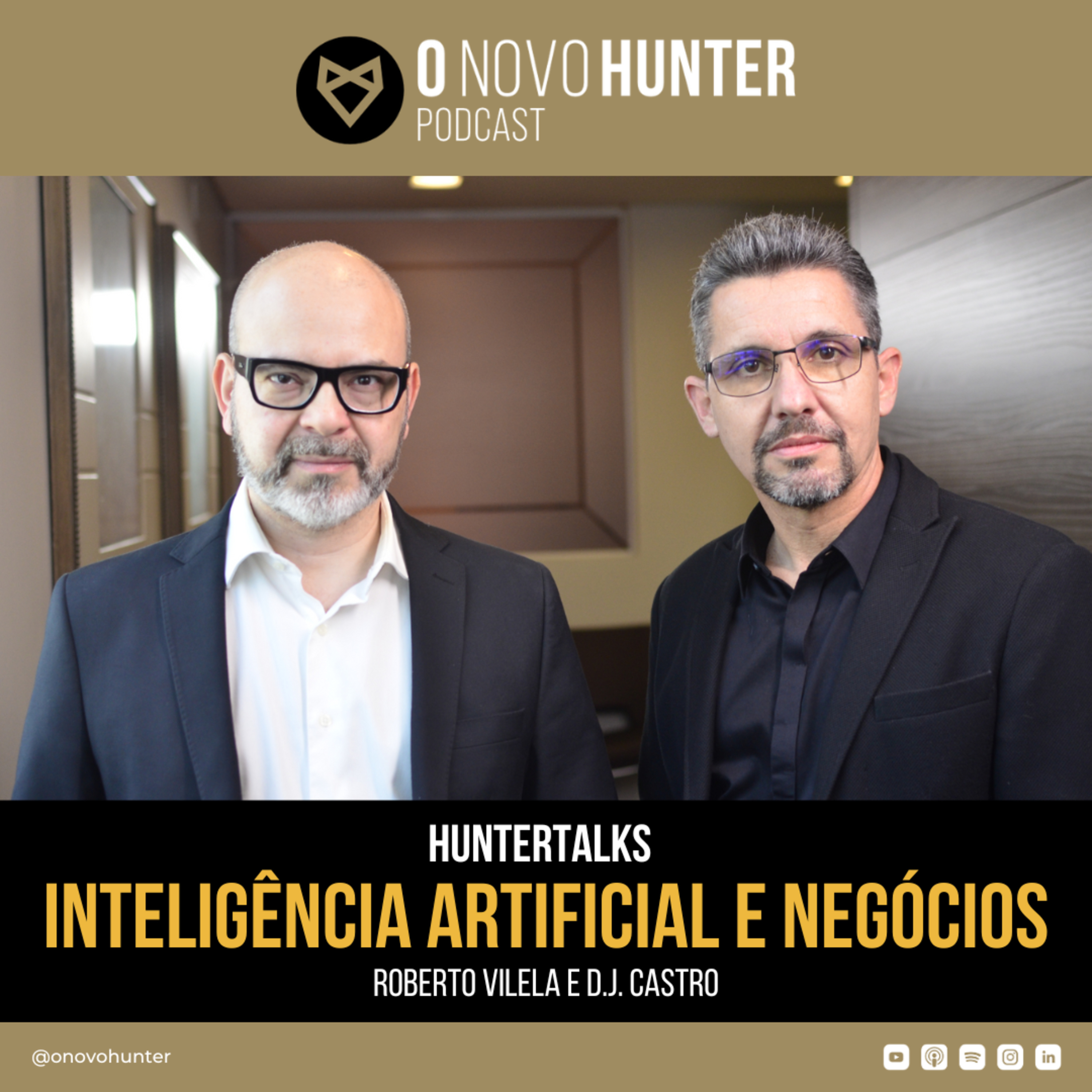 O Novo Hunter - Episódio 63 - HUNTERTALKS - Inteligência Artificial e Negócios. episode artwork