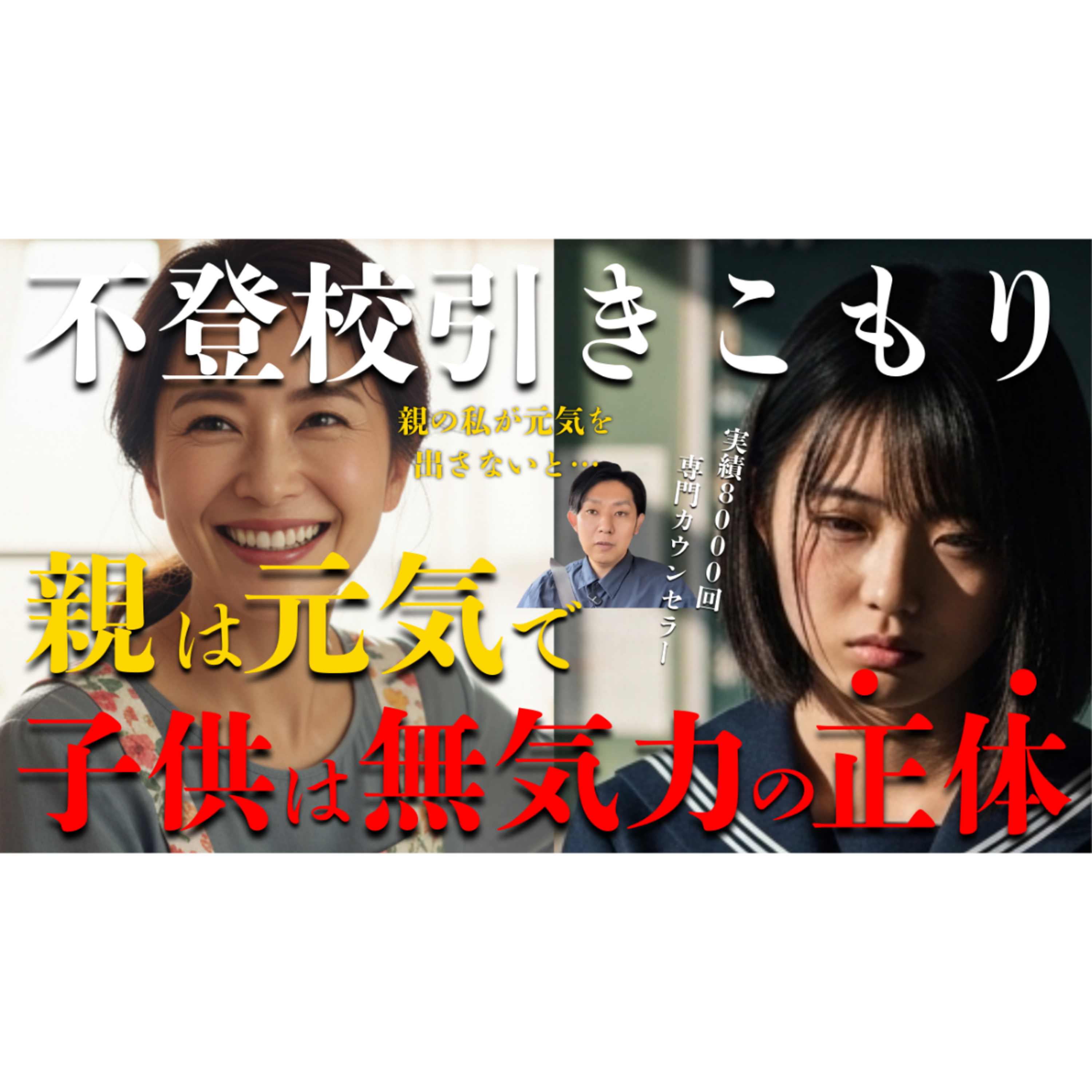 【なぞ解明】親が元気なのに子供が無気力な重要すぎる理由とは？【不登校引きこもり解決法】
