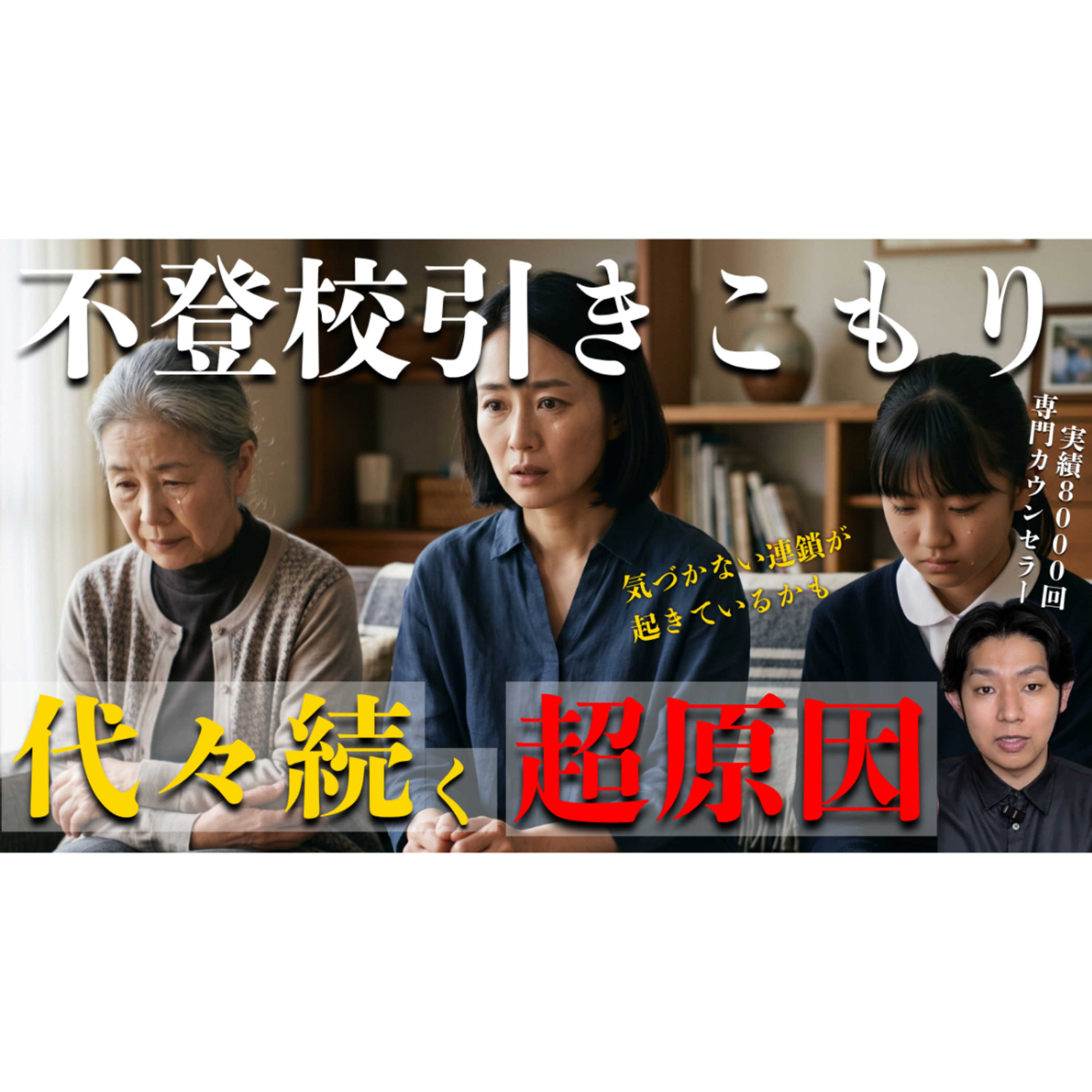 【⚠重要⚠】不登校引きこもりは先祖代々の問題だったりします【本質的な解決】 episode artwork
