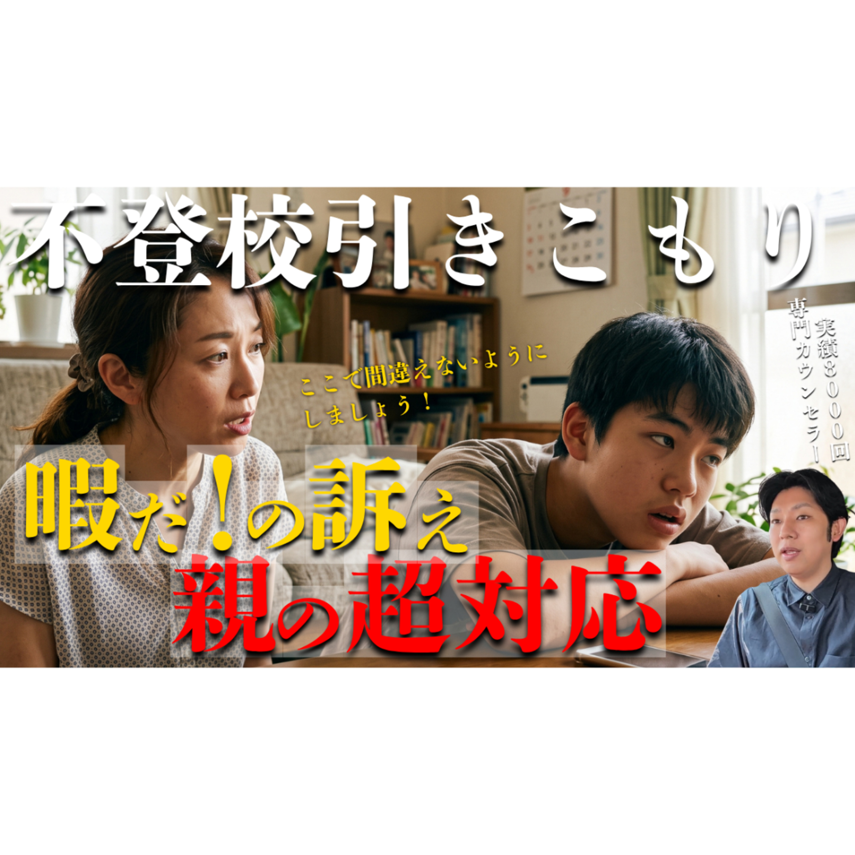【正論NG】「暇だ！」と訴える子供への親の超対応【不登校引きこもり解決】 episode artwork