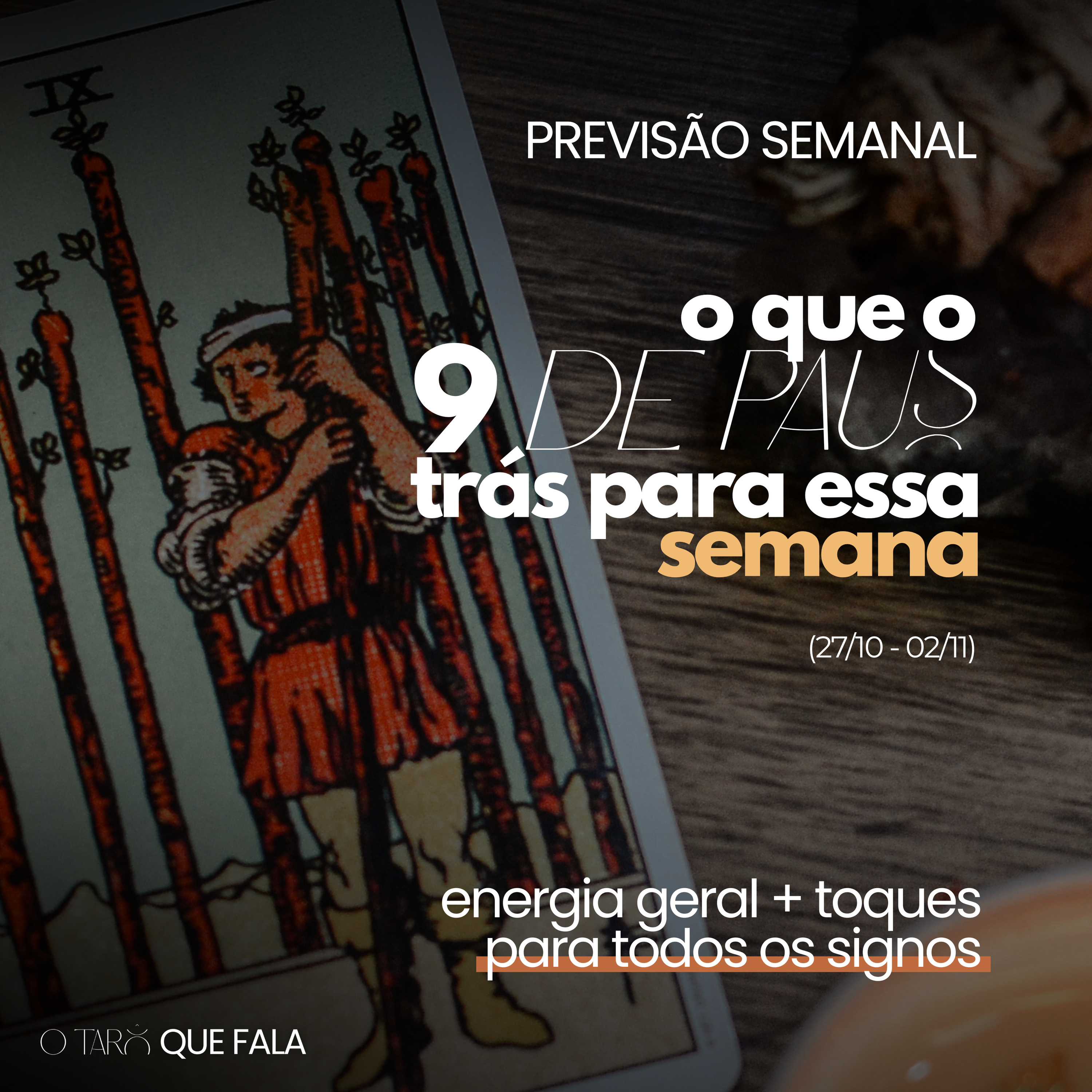 Previsão semanal + toques para os signos (27/10 - 02/11) episode artwork