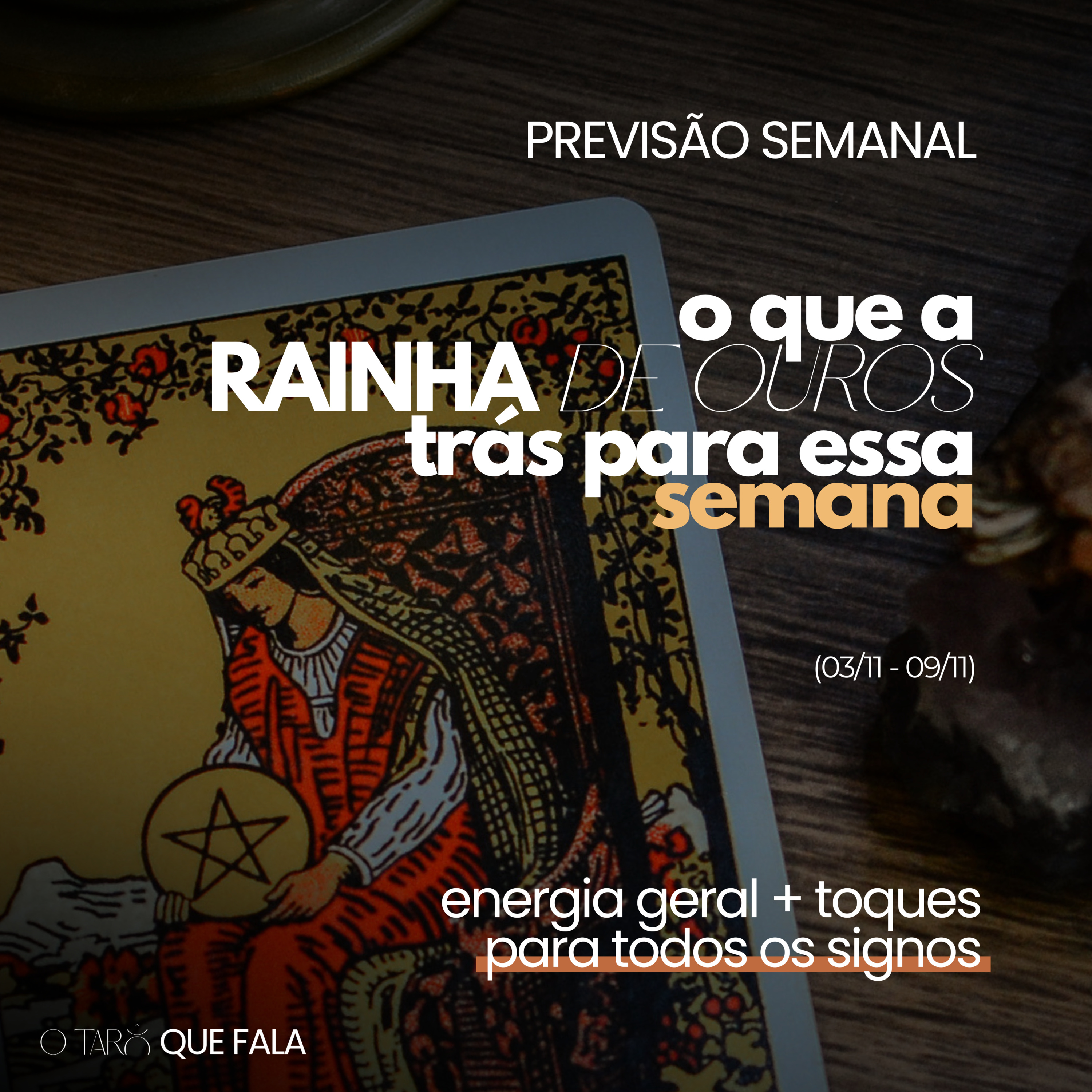 Previsão semanal + toques para os signos (03/11 - 09/11) episode artwork