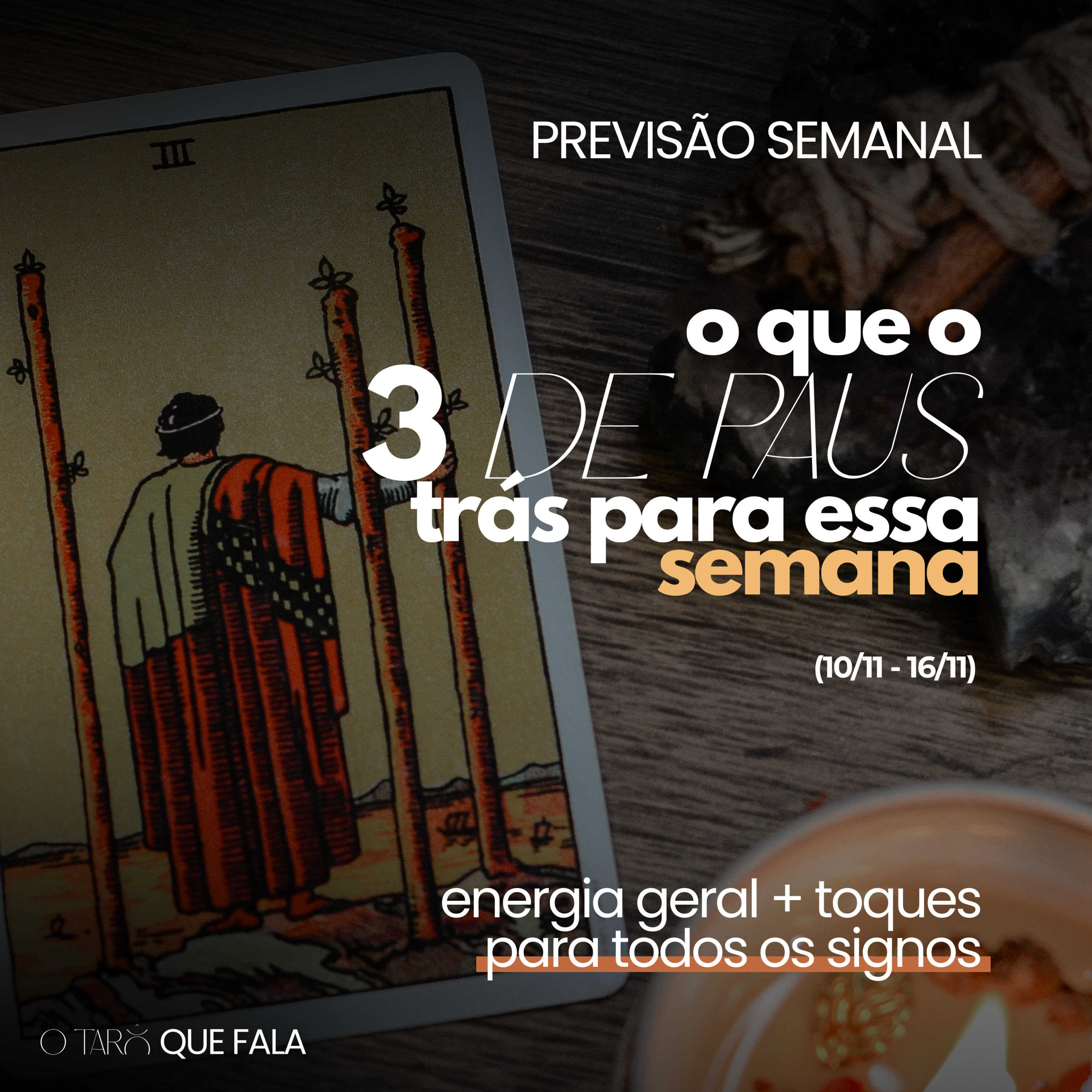 Previsão semanal + toques para os signos (10/11 - 16/11) episode artwork