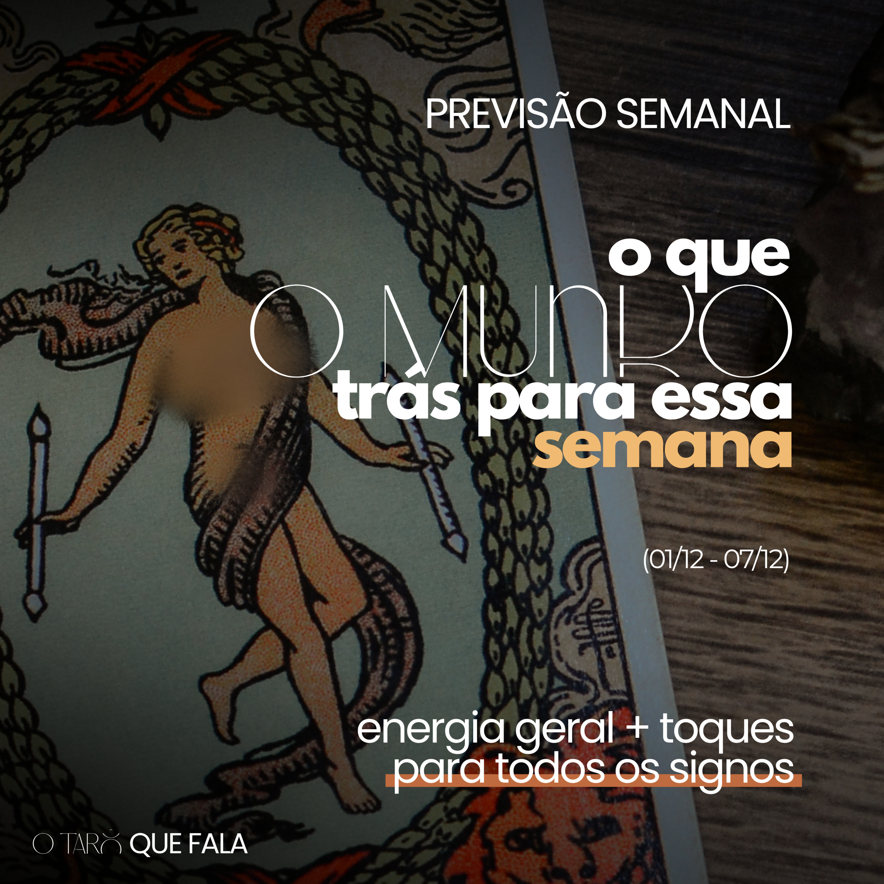Previsão semanal + toques para os signos (01/12 - 07/12) episode artwork