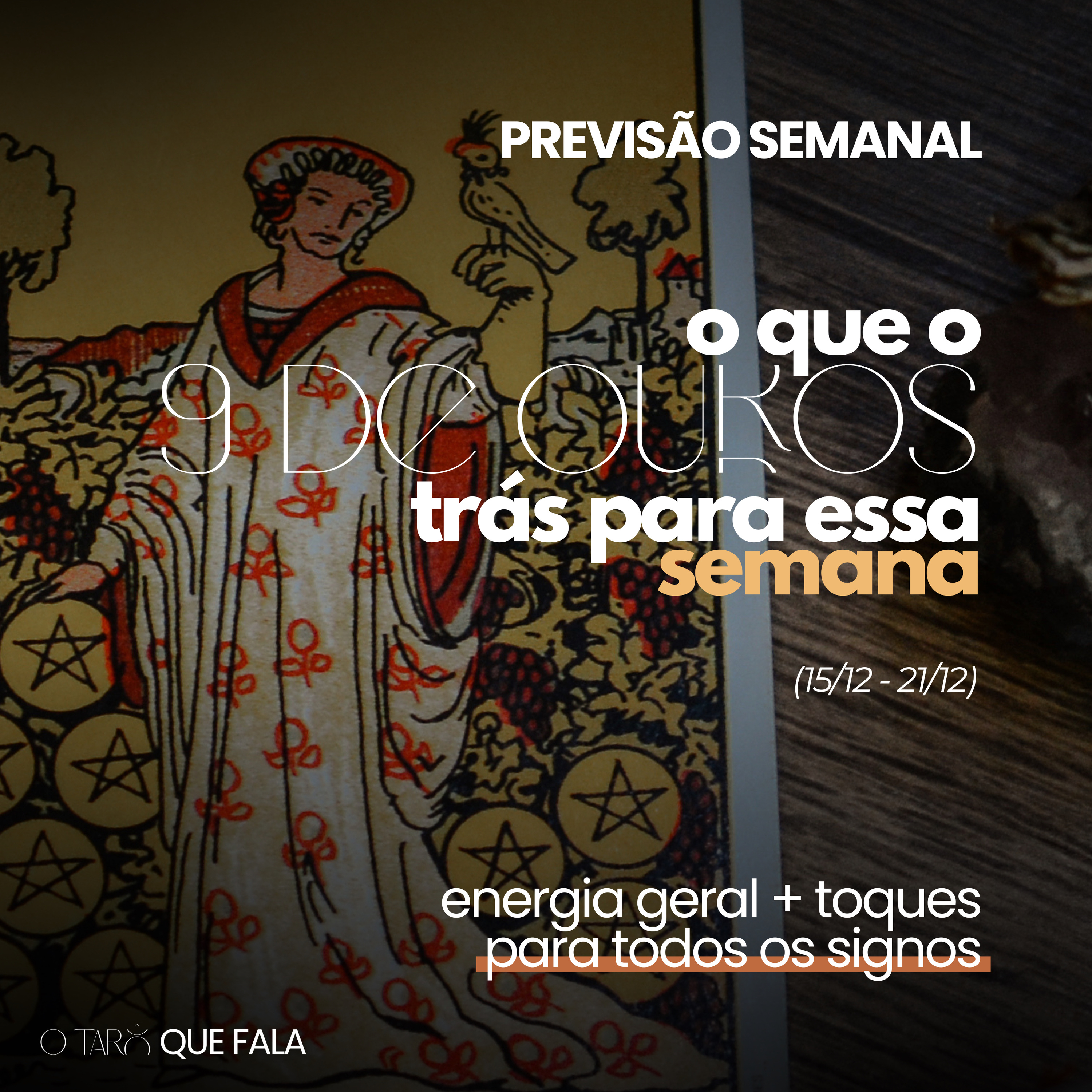 Previsão semanal + toques para os signos (15/12 - 21/12) episode artwork