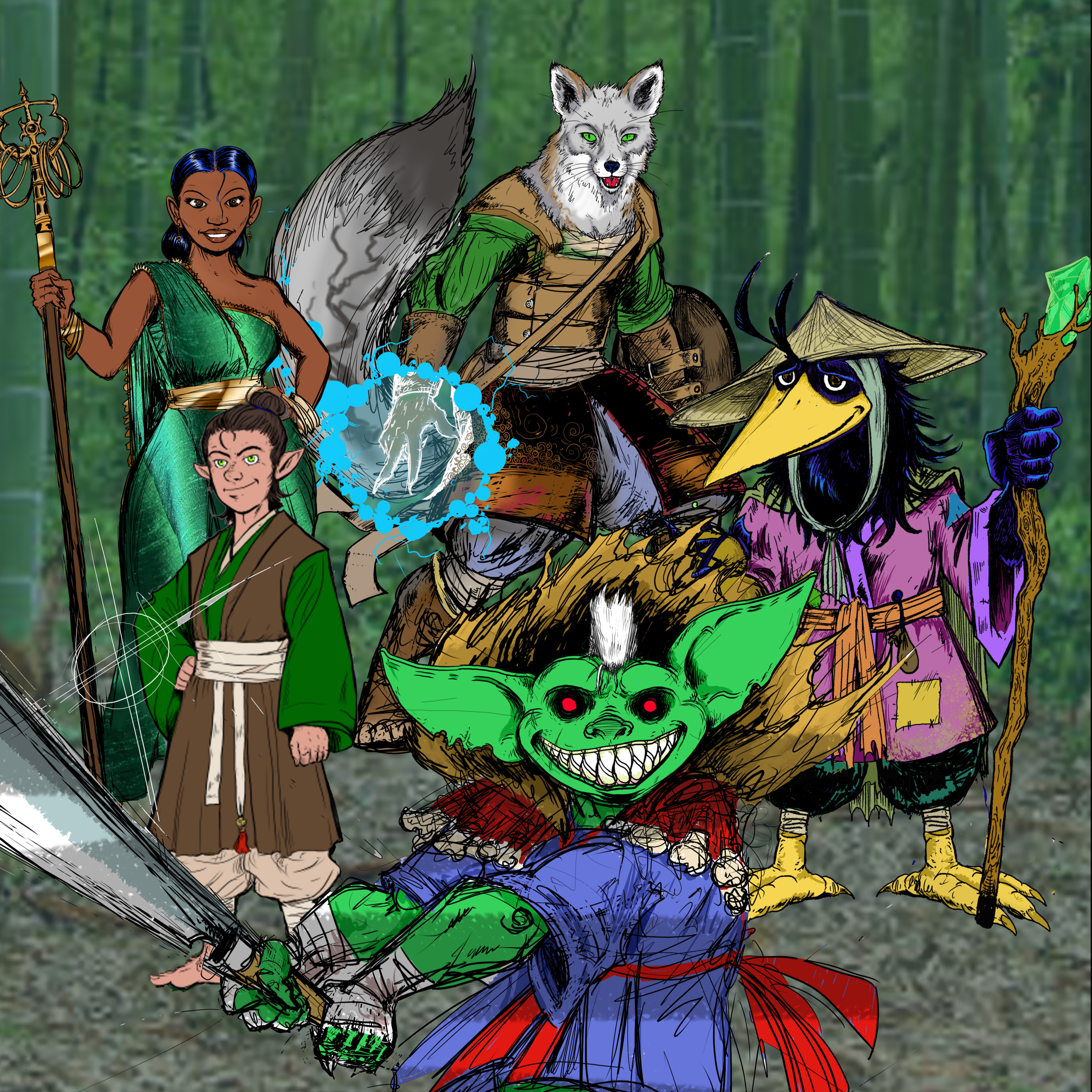 2. Cursed Hero's "Homeward Bound" episode artwork