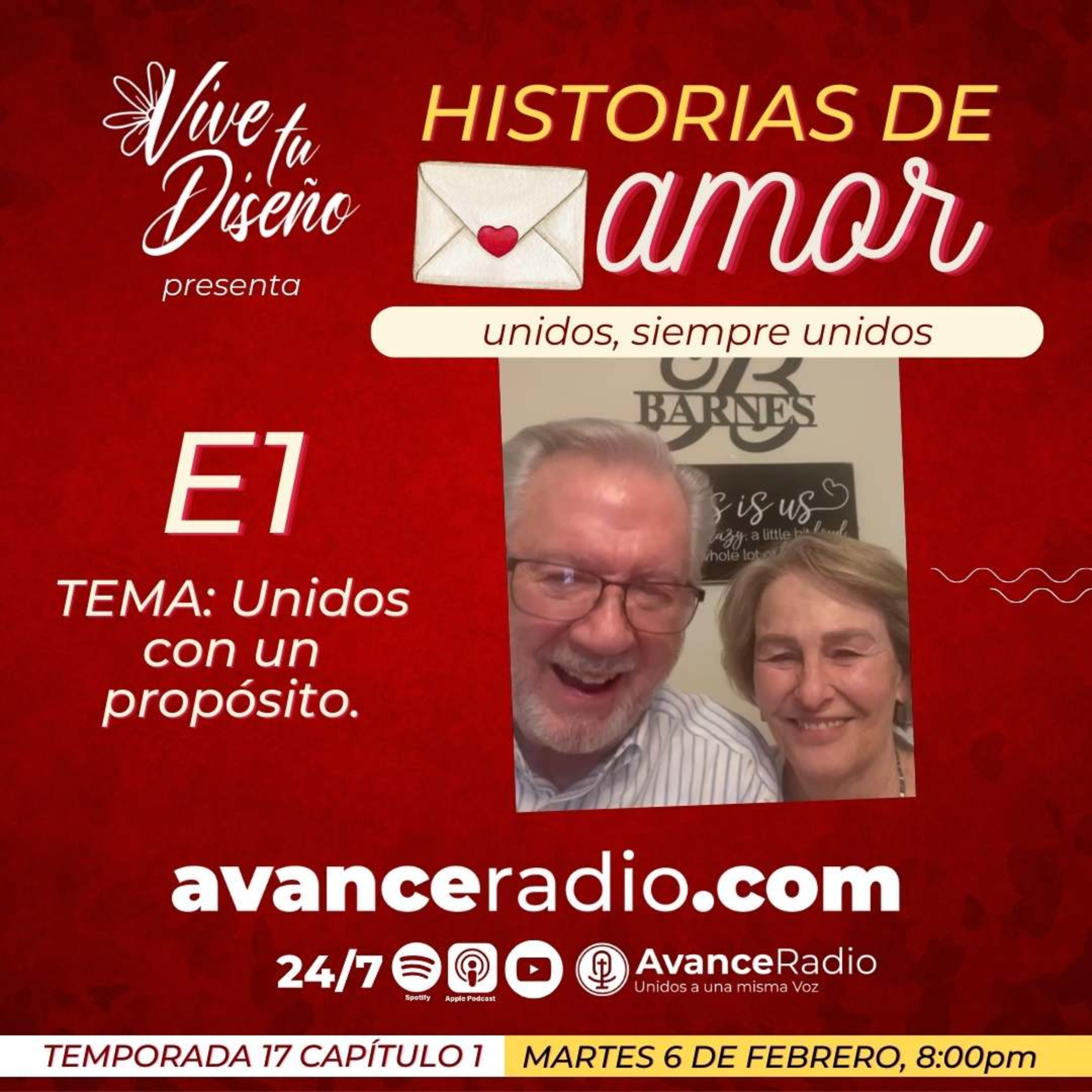VIVE TU DISEÑO T17 E1 - Historias de Amor | Fam. Barnes episode artwork