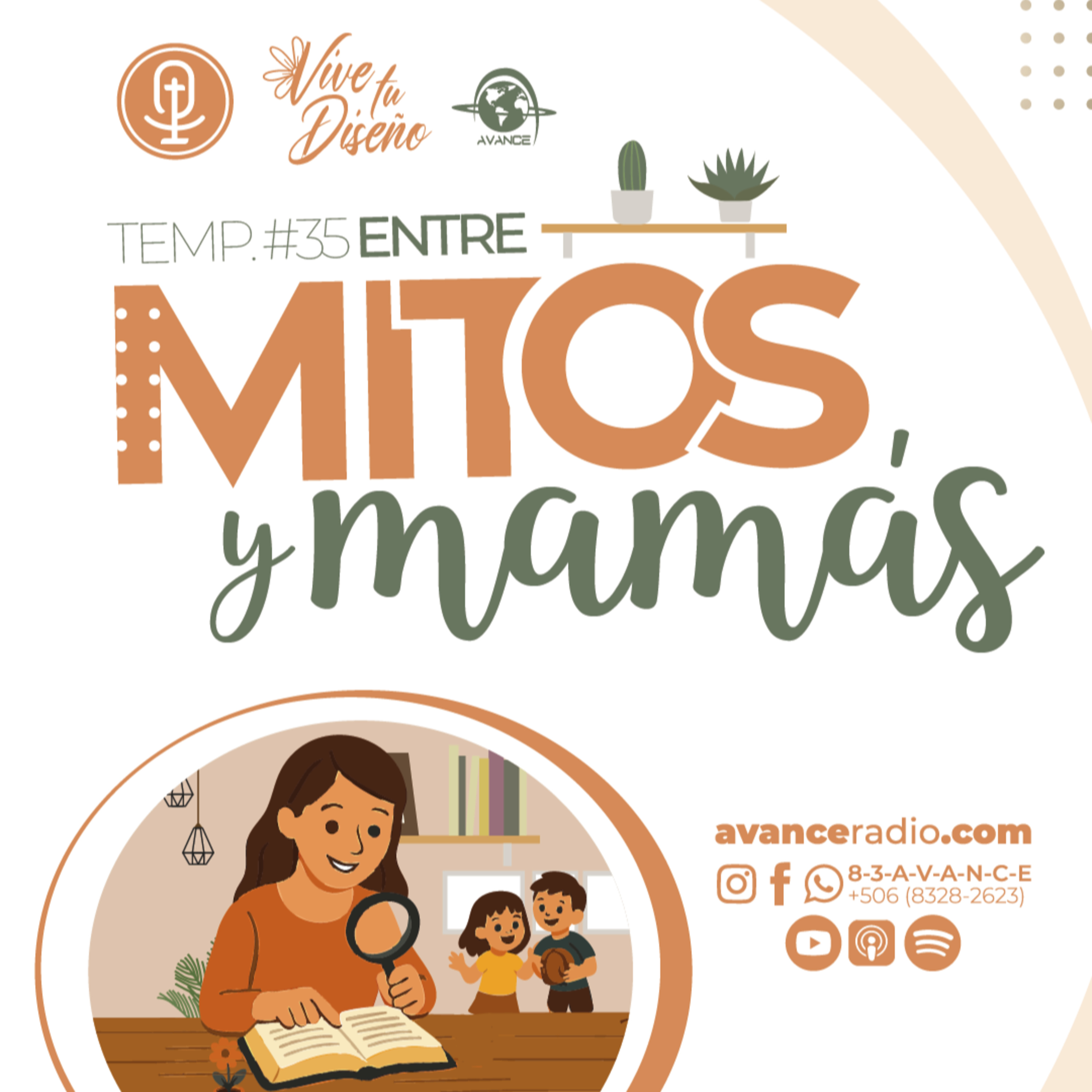 VIVE TU DISEÑO T35 E2 | Entre MITOS y mamás episode artwork