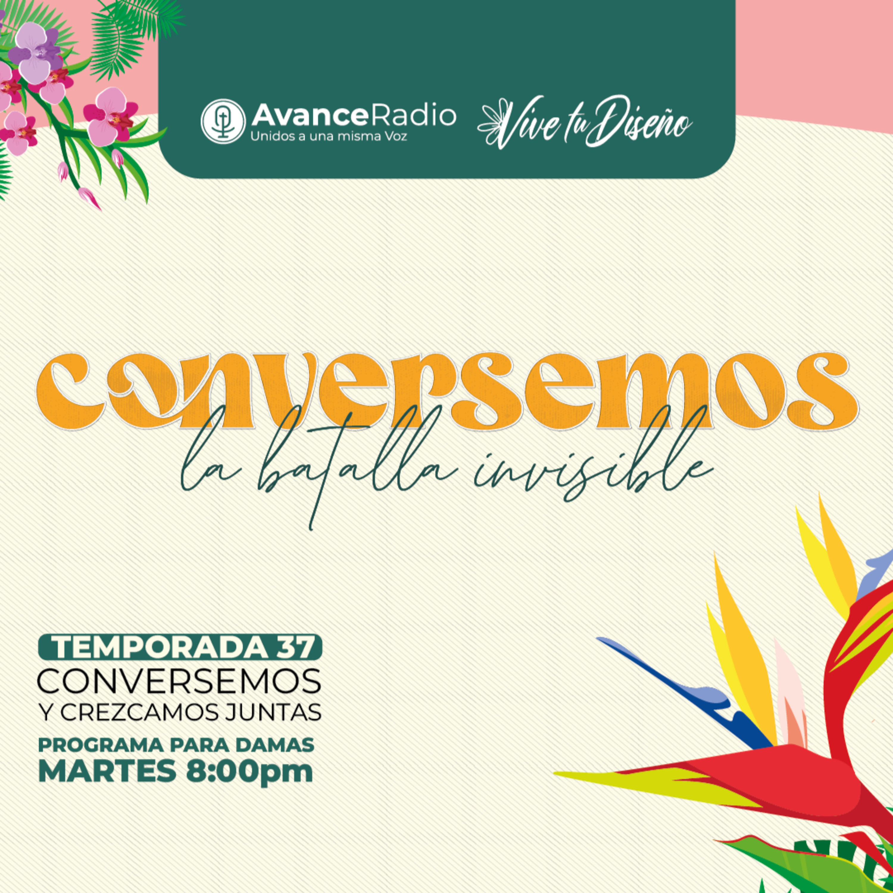VIVE TU DISEÑO T37 E3 | "CONVERSEMOS: La Batalla Invisible" episode artwork