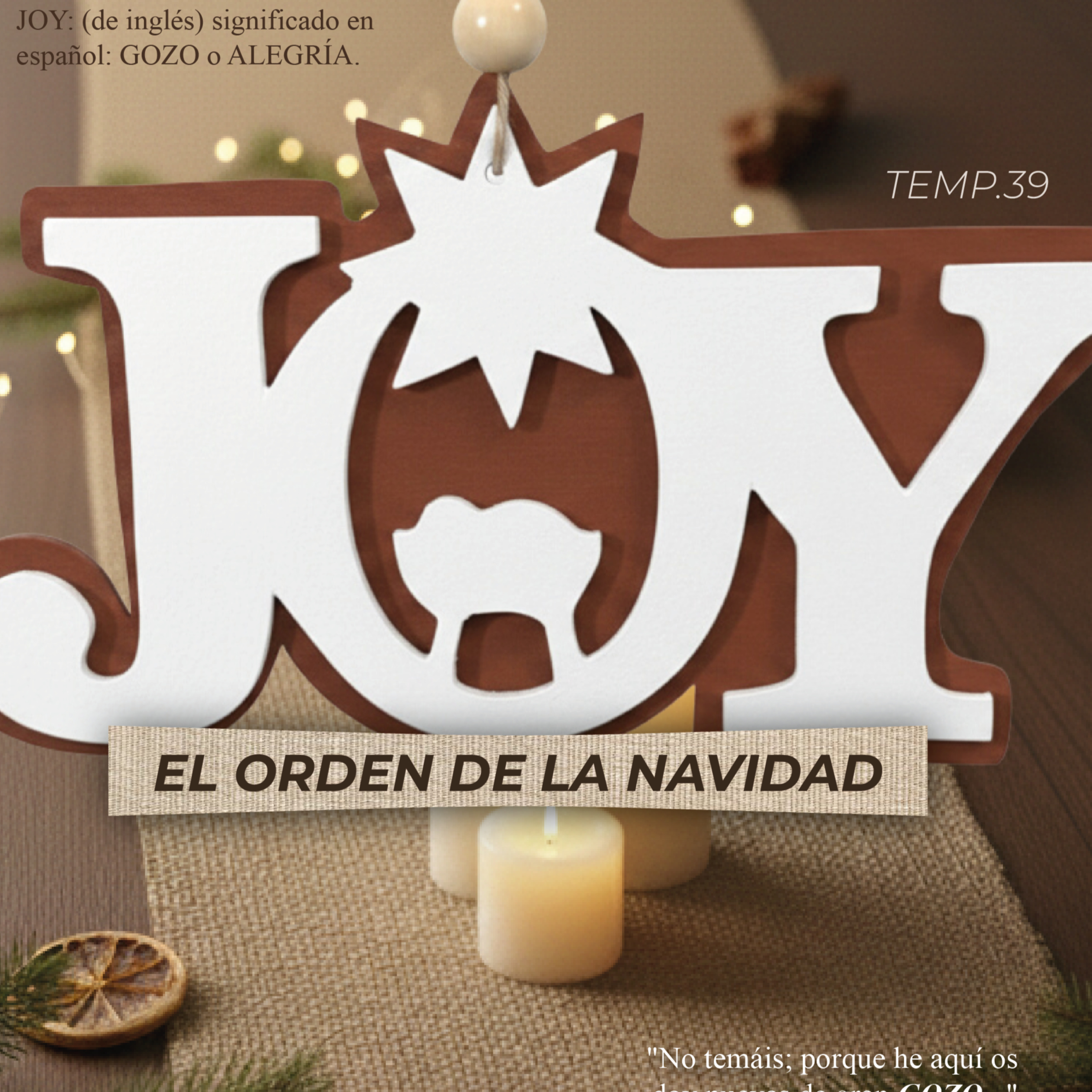 VIVE TU DISEÑO T39 E1 | "JOY" Jesús episode artwork