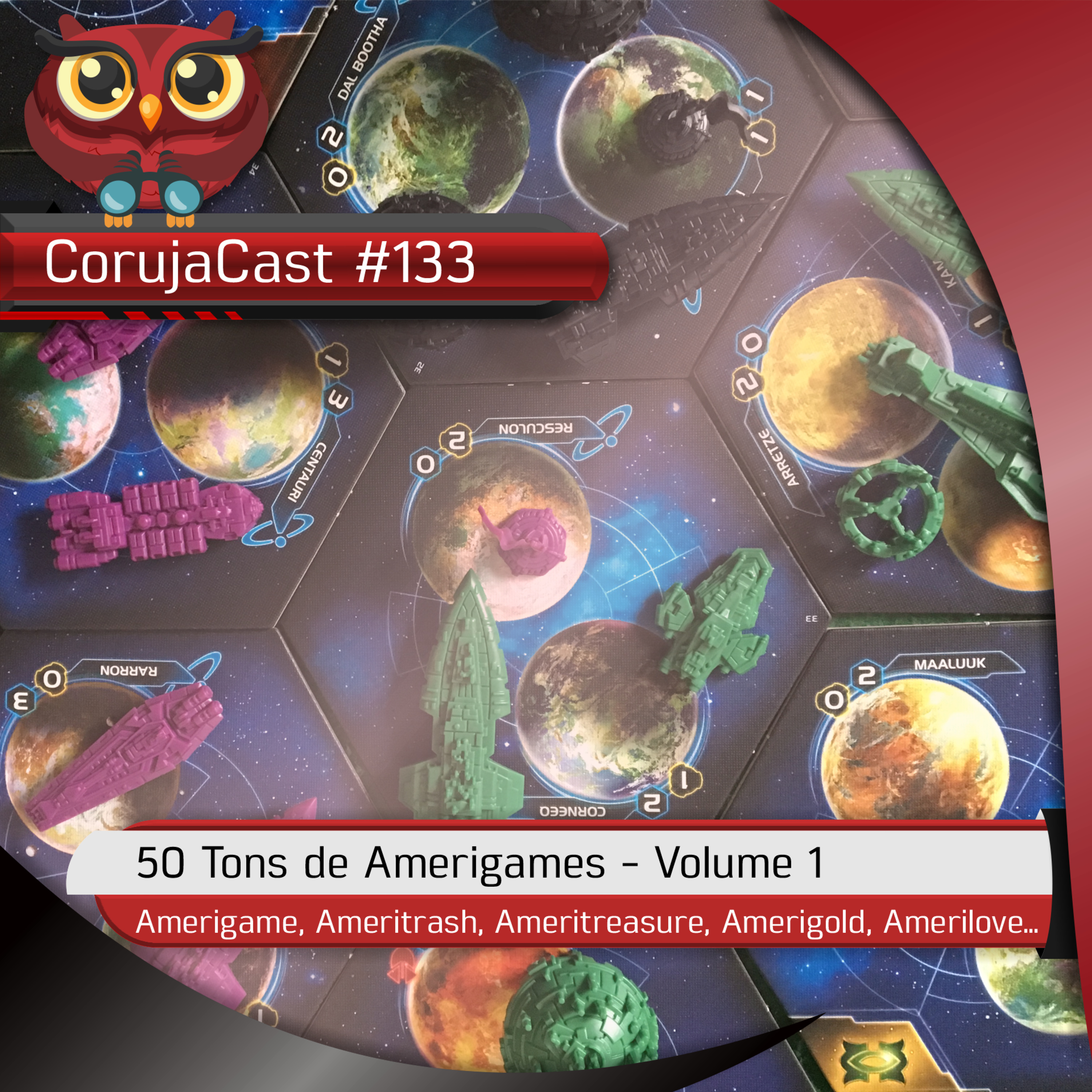 Corujacast #133 - 50 Tons de Amerigames Vol. 1