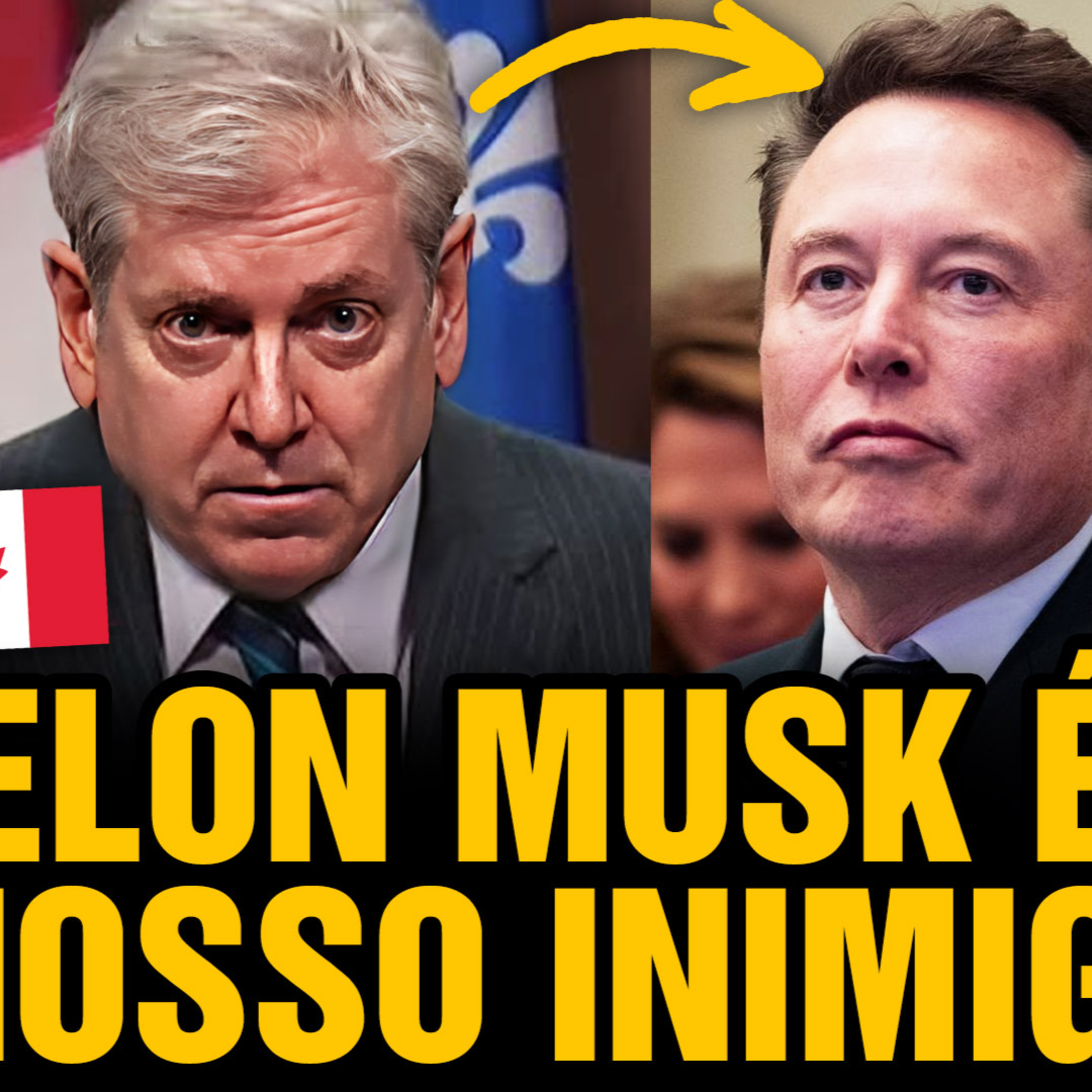 Político canadense DESTRÓI Elon Musk e Donald Trump e faz petição para tirar cidadania de Musk (Dublado com IA) 😮 🇺🇸 🇨🇦 Canadá Diário News episode artwork