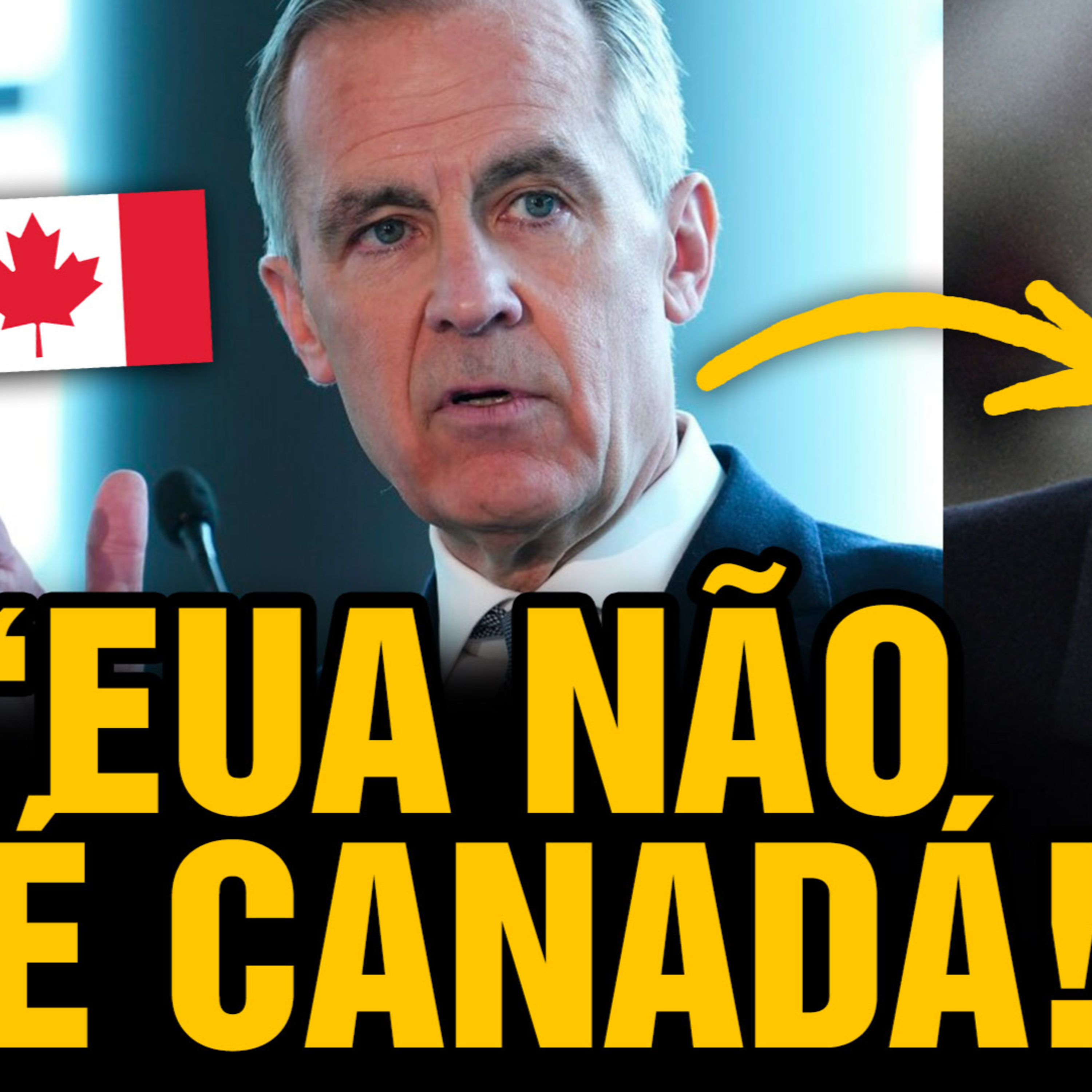 Novo Primeiro-Ministro do Canadá fala sobre ameaça de Trump após tomar posse 😮 🇨🇦 🇺🇸 Canadá Diário News episode artwork