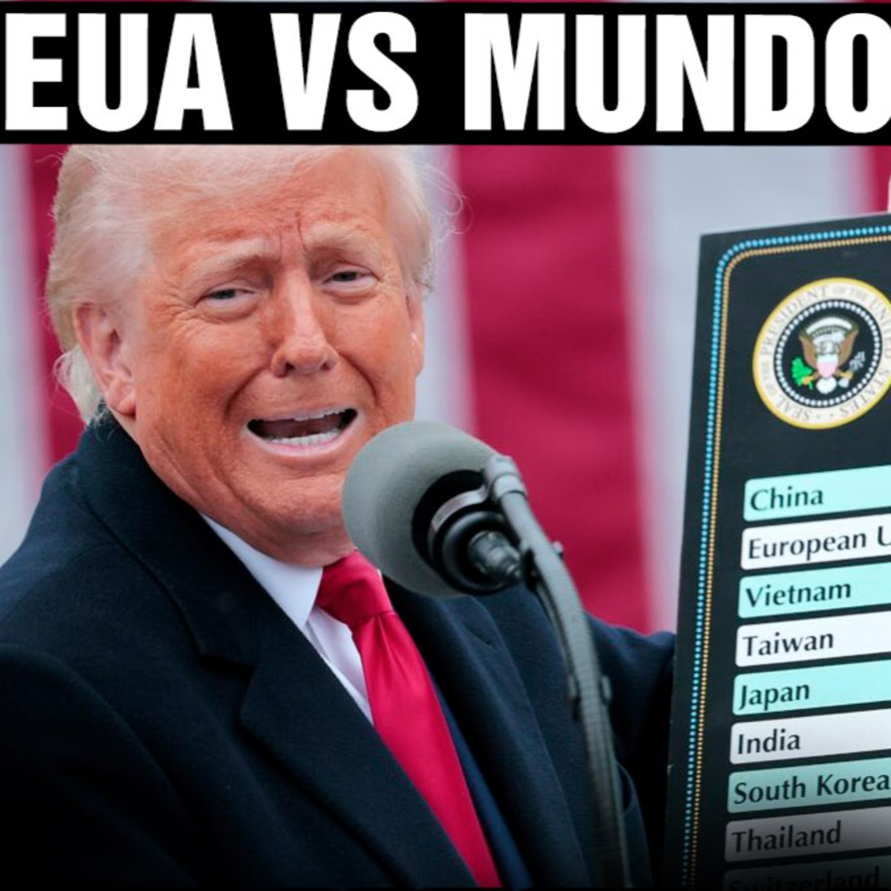 Trump vs o Mundo: "Dia da Libertação"? Novas Tarifas Ameaçam Comércio Global e Canadá! episode artwork