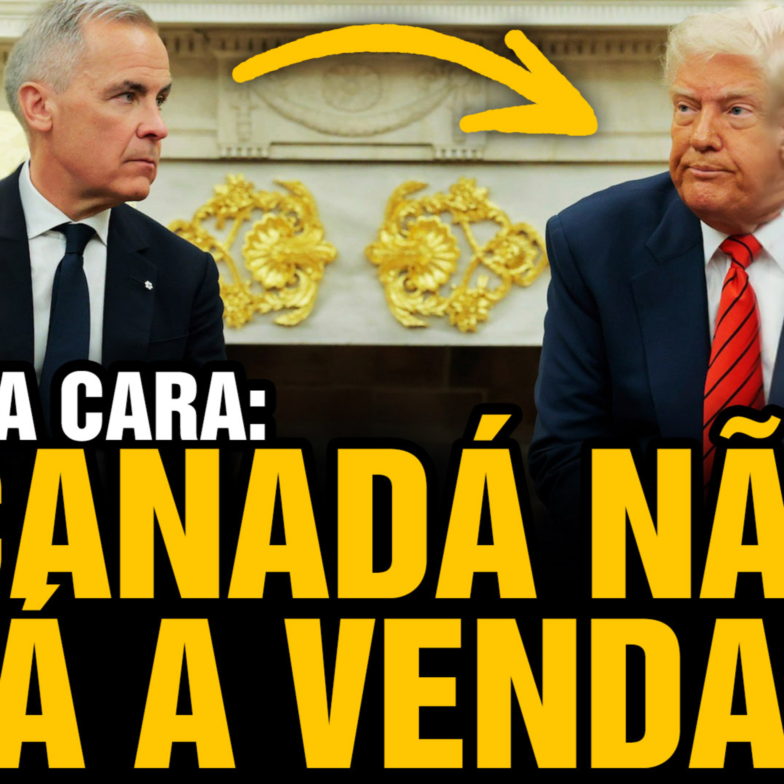 EUA vs. CANADÁ: ‘Canadá não está à venda!’ diz Carney na cara de Trump – Como foi o encontro? episode artwork