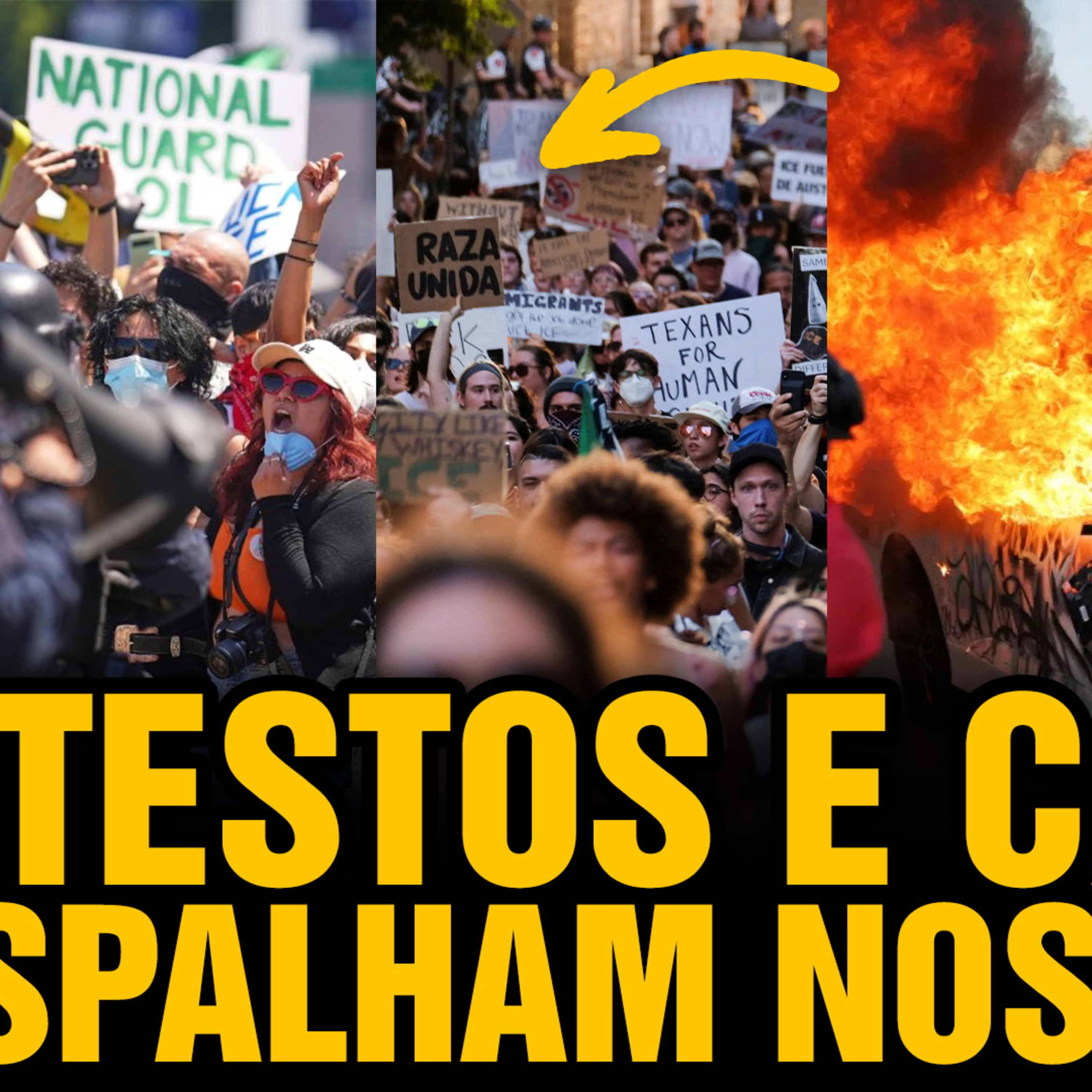 Protestos e Caos se espalham em massa pelos EUA: Trump perdeu o controle?  episode artwork