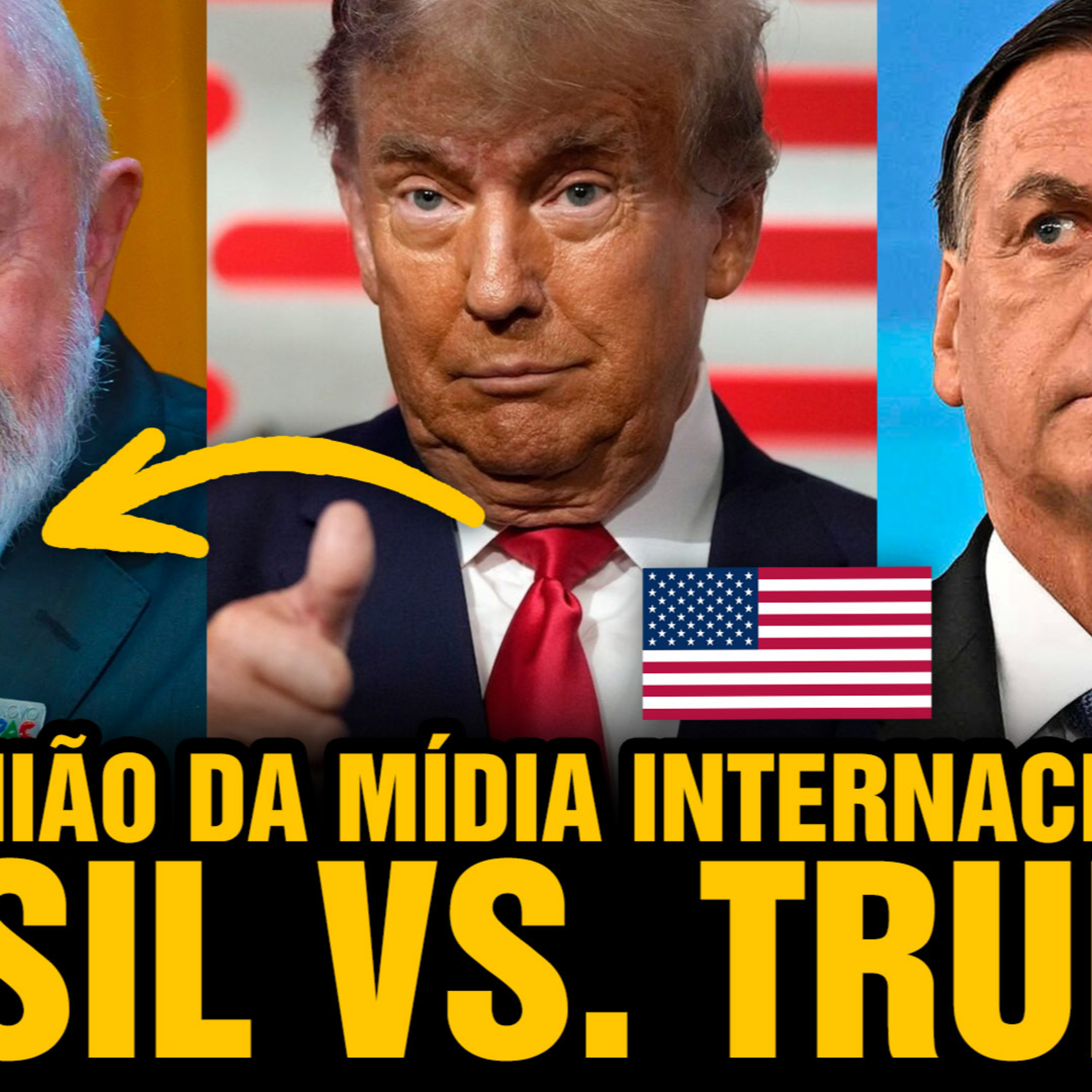 Mídia internacional revela como Trump usou Bolsonaro para chantagear o Brasil e o STF episode artwork