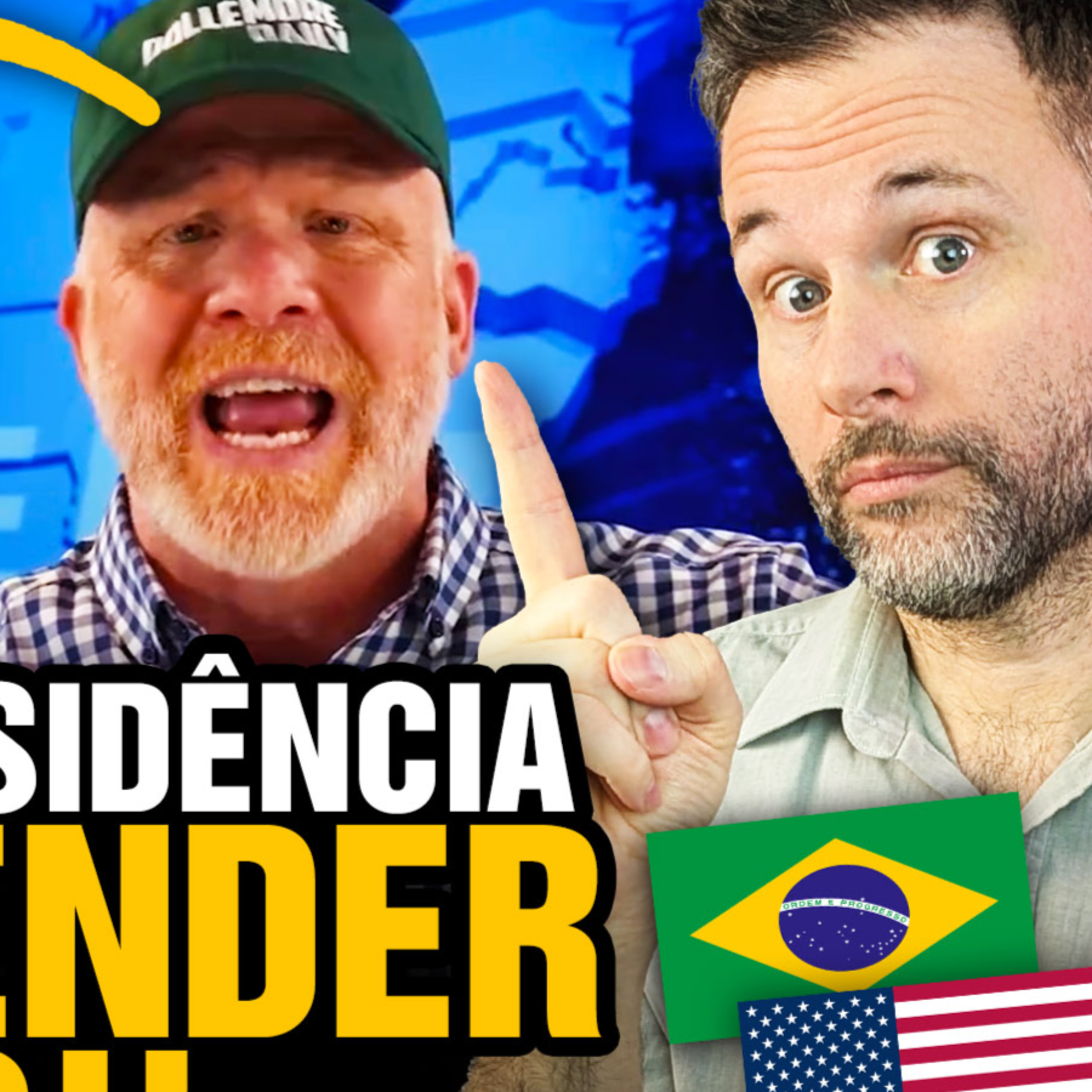 Reagindo ao que esse ESTADUNIDENSE diz sobre BRASIL e TRUMP - Você não vai acreditar! 😱🇧🇷 🇺🇸 episode artwork