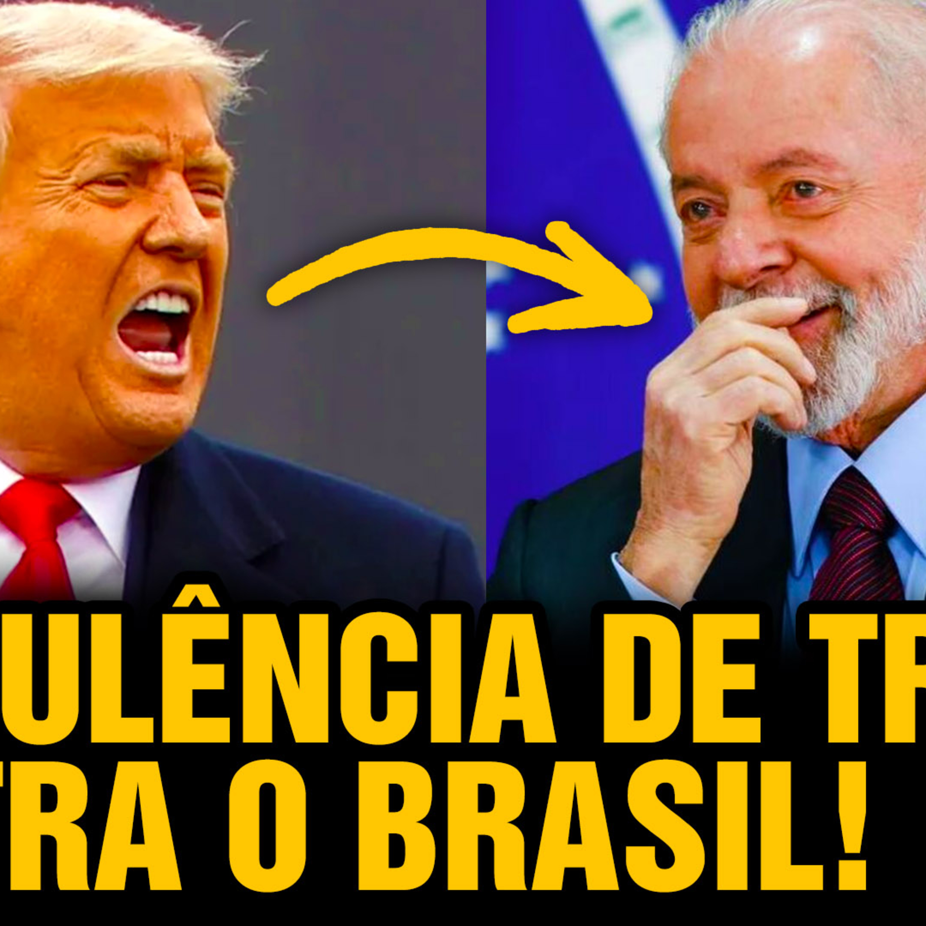 “Truculência Trumpista” Contra o Brasil: Trump HUMILHA Brasil e leva resposta de Lula no Tarifaço  episode artwork