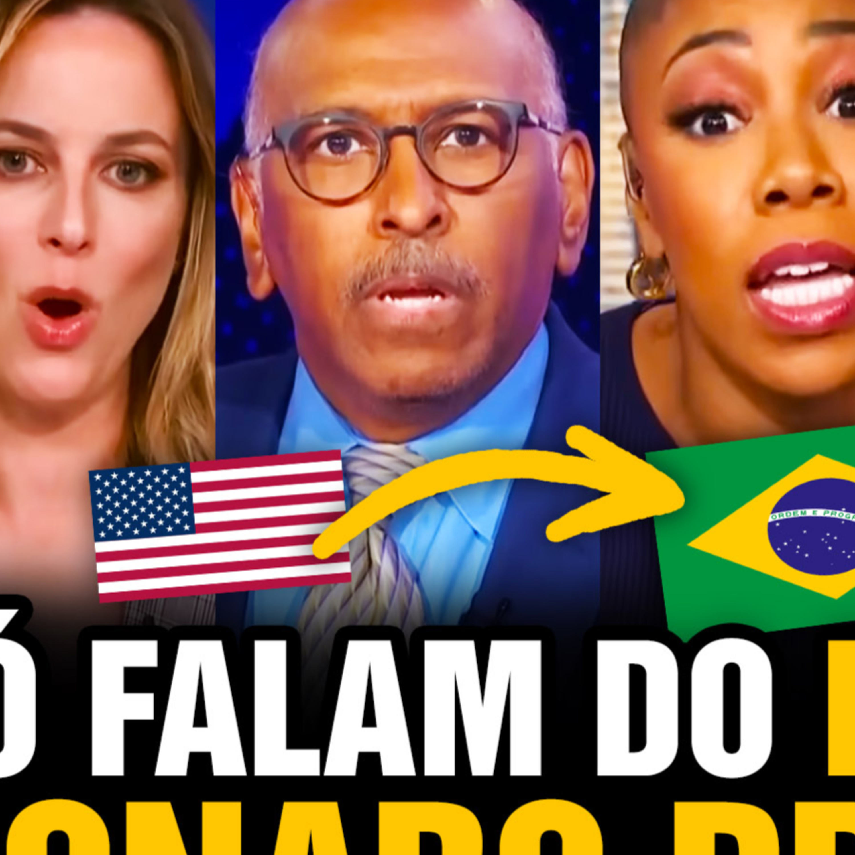 Bolsonaro é preso por golpe e Estadunidenses se revoltam: Por que Trump segue impune nos EUA?  episode artwork