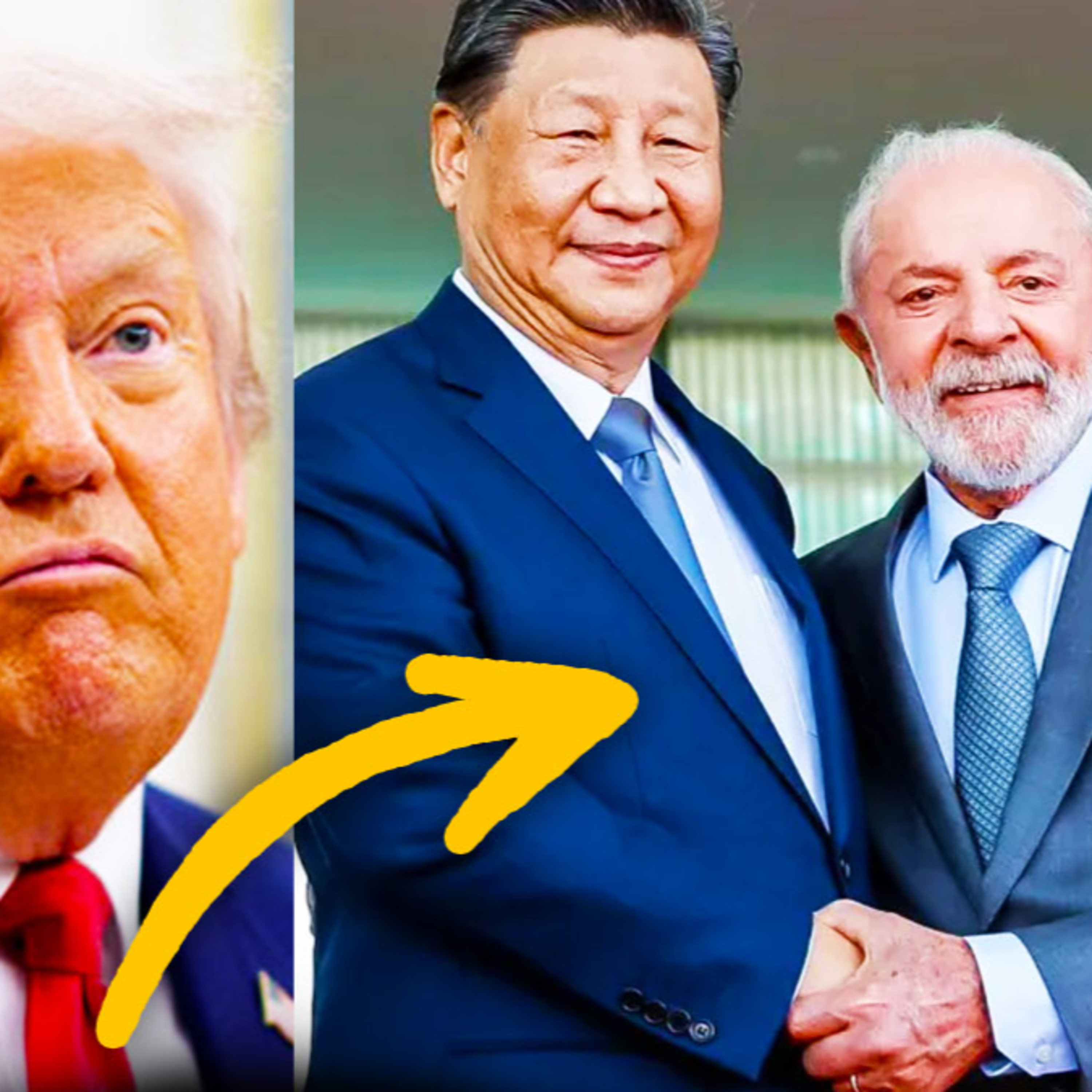 Imprensa Internacional analisa como Tarifas de Trump aproximam o Brasil da China  episode artwork