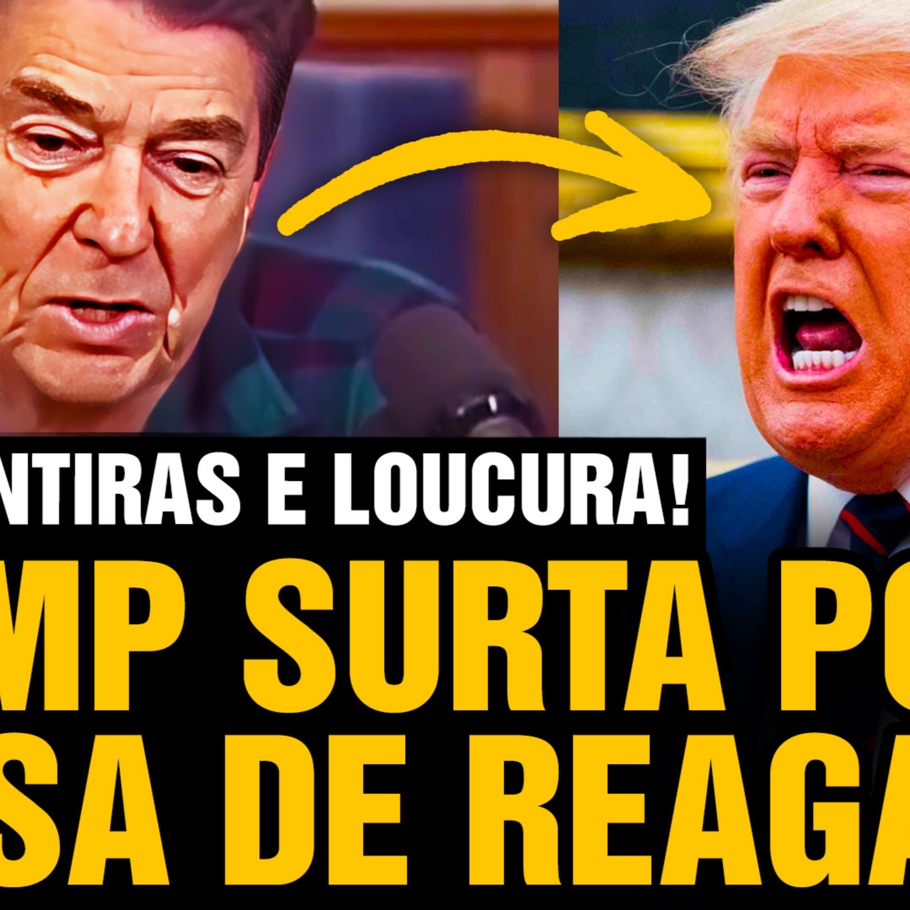 O que Trump NÃO quer que você saiba sobre o anúncio de Reagan que destruiu negociações com Canadá  episode artwork