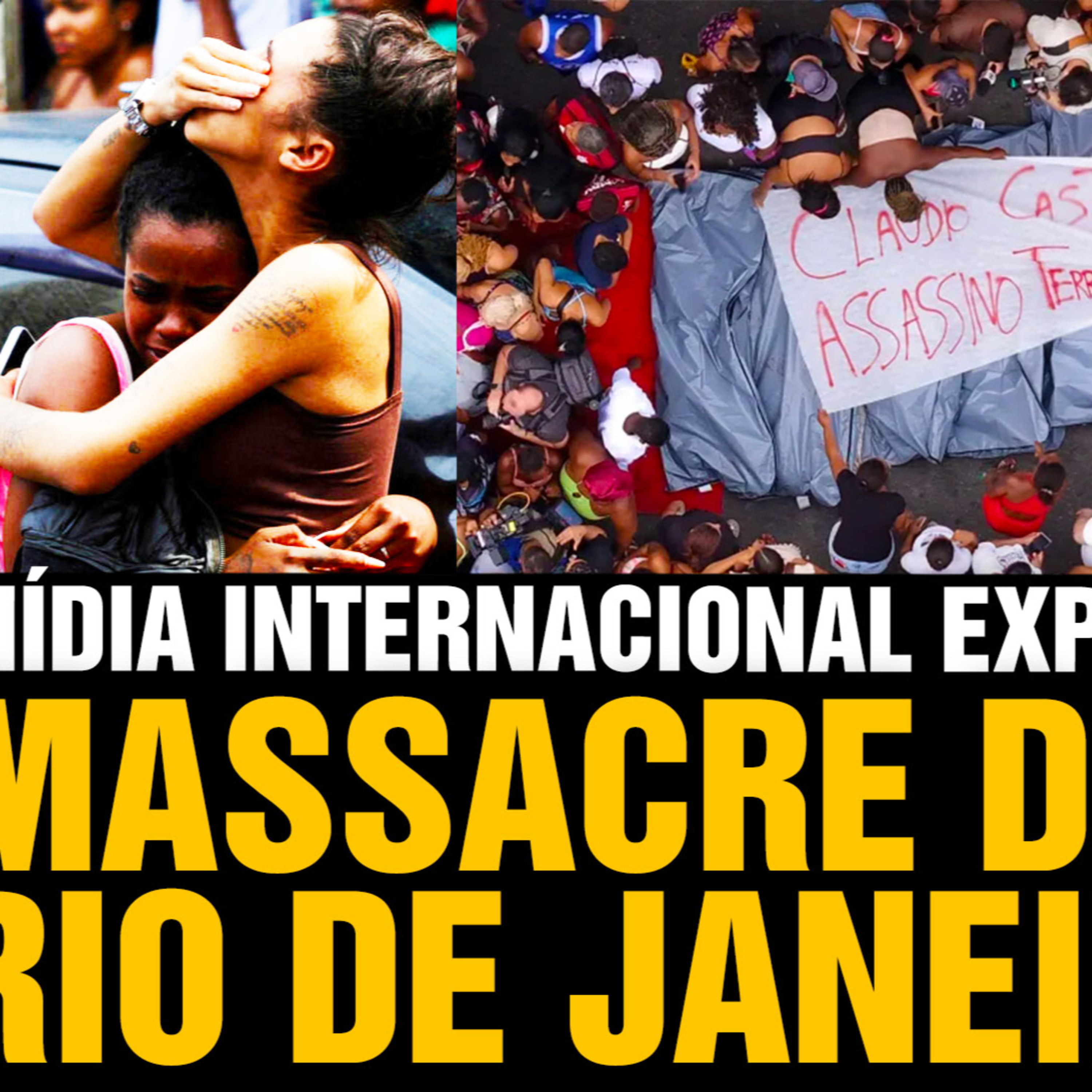 132 MORTOS em 1 DIA: Como a Imprensa Internacional denunciou o Massacre do Rio de Janeiro episode artwork