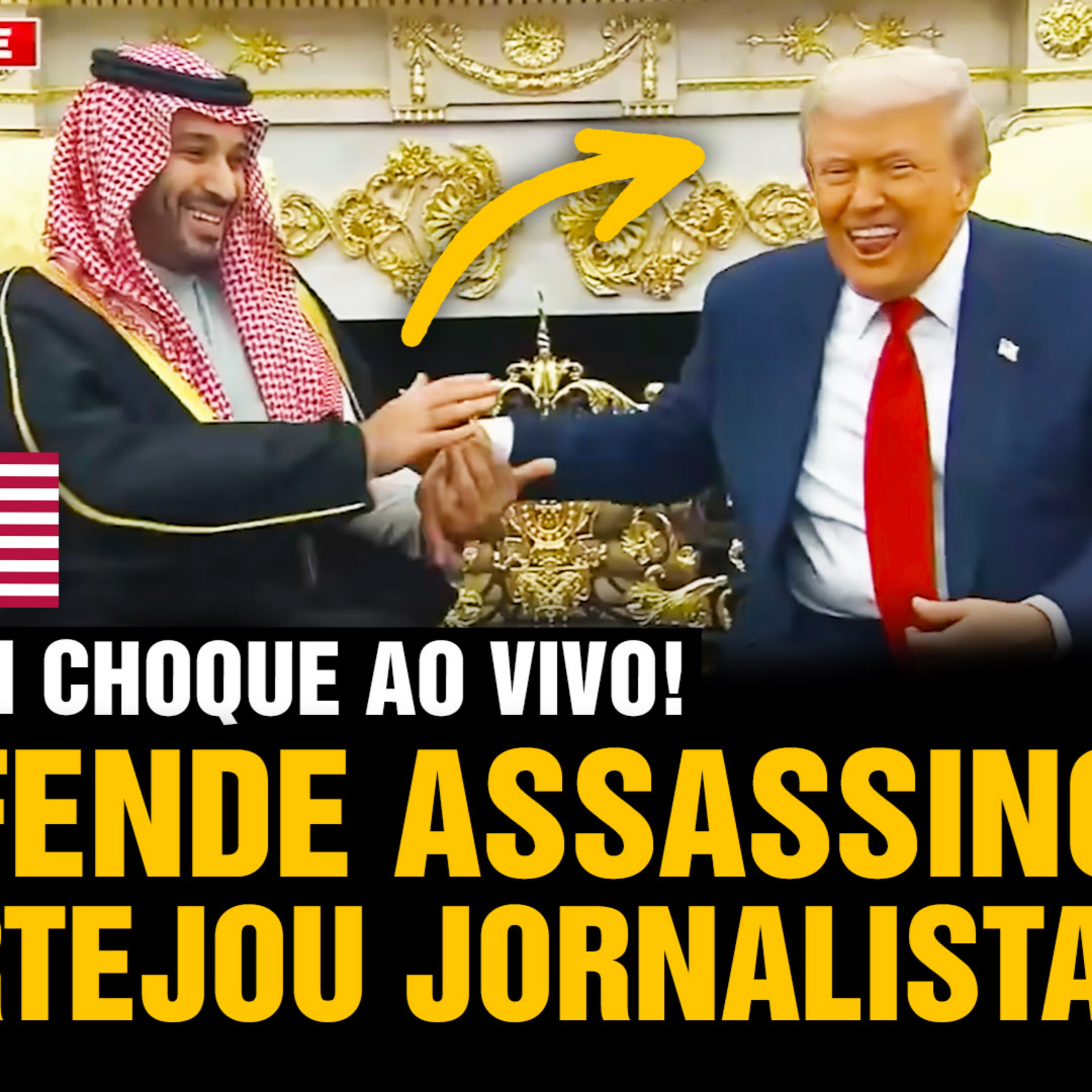 Trump DEFENDE ASSASS1N0 bilionário ao vivo (por 1 TRILHÃO de dólares?)  episode artwork