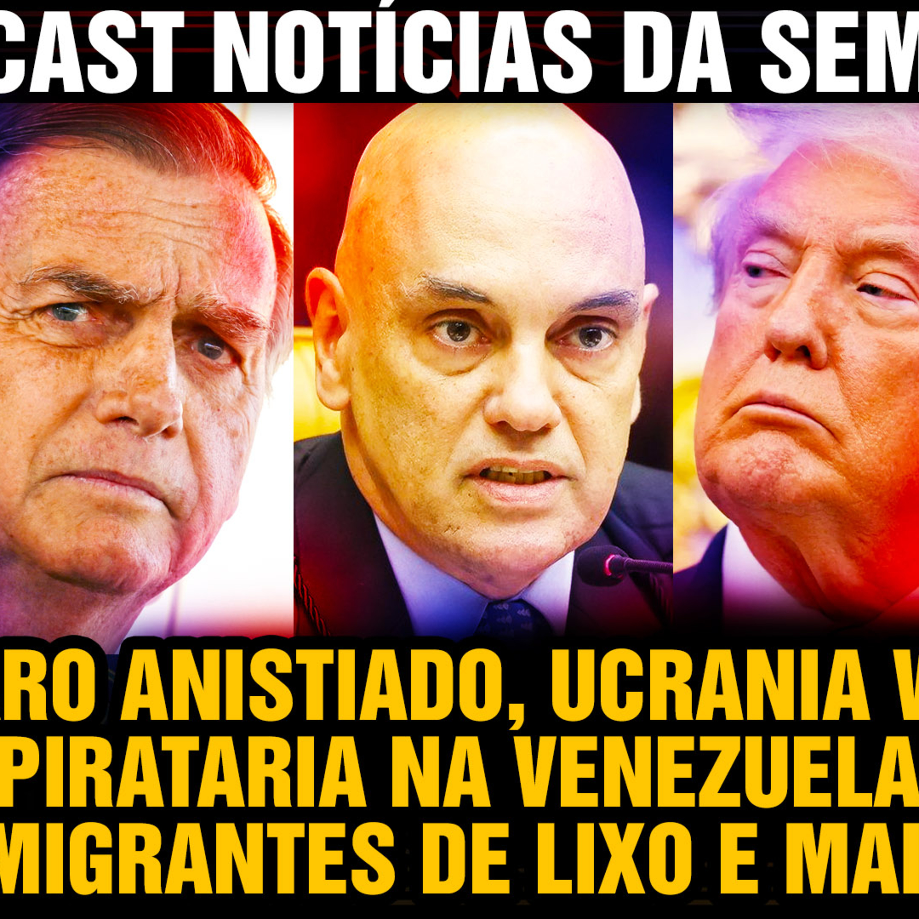 Mundo em Colapso, Anistia a Bolsonaro, Trump BRASIL EUA e CANADÁ 🇧🇷 🇺🇸 🇨🇦 | Canadá Diário Podcast #2 episode artwork