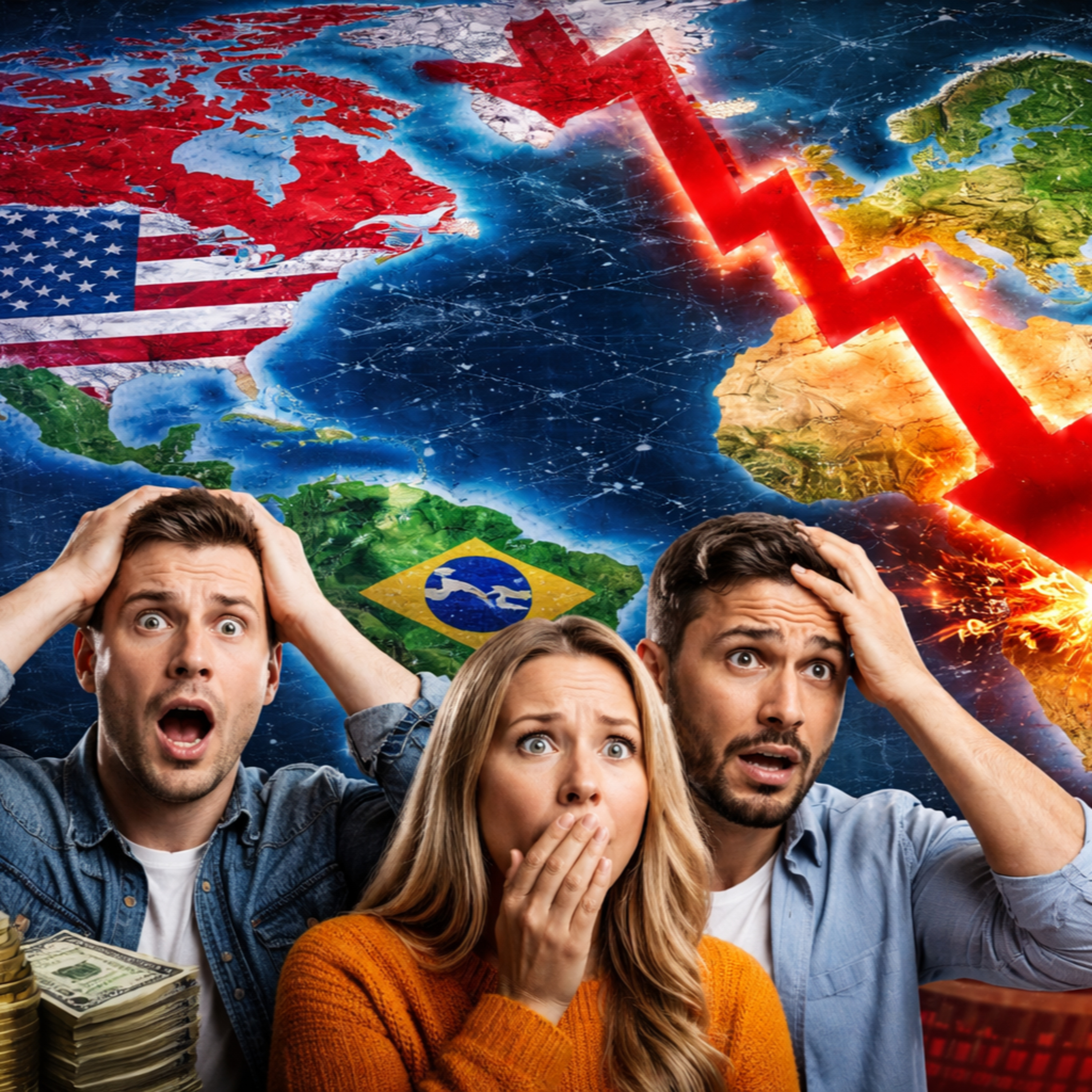 Crise, eleição e juros: como se proteger do caos político em 2026 nos EUA, Canadá e Brasil 😮 🇺🇸 🇨🇦 🇧🇷 episode artwork